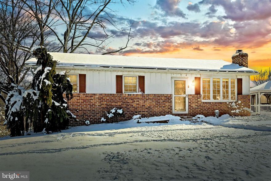 Welcome to this charming single-story home on a spacious  .7 acre lot! Step inside to discover a bright and inviting living area, complete with a cozy gas fireplace that’s perfect for relaxing. The eat-in kitchen exudes warmth and comfort with access to the outside and basement right off the cornerl. This lovely Ranch offers three bedrooms and a newly remodeled bathroom, blending modern updates with timeless appeal.

The unfinished basement, with its convenient walk-out entrance, is a blank canvas waiting for your personal touch. Outside, you’ll find breathtaking views. Spend sunny days in your spacious gazebo, the ideal spot for outdoor enjoyment. Don’t wait—come see this delightful home for yourself today!