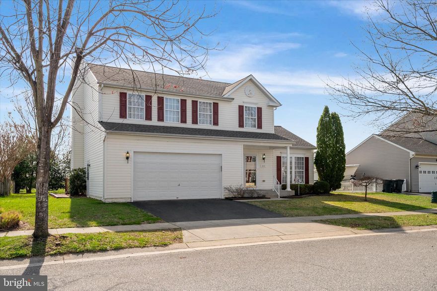 Price Adjustment + Sellers are offering $5000 towards Carpet Allowance with acceptable offer!! Location, Space, and Value—this one checks all the boxes! Ideally situated in the heart of Centreville, this spacious Colonial offers over 2,600 sq ft and a walkable lifestyle just steps from the YMCA, grocery shopping, and the shops and restaurants of downtown Centreville. Freshly painted throughout & brand-new carpet on the main level, this home features a flexible open floor plan designed for both everyday living and entertaining. The main level includes a family room with wood-burning fireplace, separate living room, and a versatile dining room or office, along with a bright morning room extension off the kitchen. The kitchen offers 42” white cabinetry, sparkling black quartz countertops, and is centrally located providing a seamless connection to the main living spaces. Step outside to a covered wood deck overlooking a flat backyard with a storage shed and privacy trees—perfect for enjoying the upcoming summer nights! The partially finished basement adds valuable living space with a full bathroom, plus a large storage/laundry area with potential to expand into additional finished space. Upstairs, the spacious primary suite features a walk-in closet with built-in vanity and en-suite bath with double vanity and tub/shower combination. Another full bath and three additional generously sized bedrooms all offering ample closet space complete the 2nd level. Additional highlights include a 2-car garage with additional side door access, a newer roof approximately 5 years young, and convenient access to U.S. Route 301 & Rt213 for an easy commute. A rare opportunity to own a move-in ready home with space to grow in one of Centreville’s most convenient locations! Don’t forget to Check out the 3D iGuide Tour!