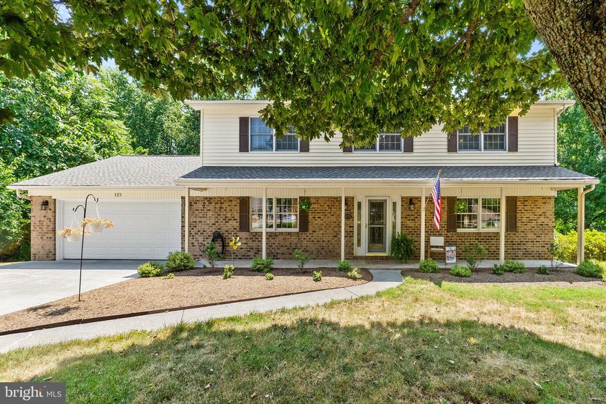 ***Sellers are offering a home warranty and $4000.00 Seller Concession.***  

Welcome  to this lovely home nestled on a sprawling 1.2 acre lot in the sought-after Stonebrook Farms community. Stonebrook Farms offers a serene lifestyle without the constraints of an HOA.  Step inside to find generous rooms with ample storage space throughout. The eat-in kitchen was remodeled in 2018 with new porcelain floors, appliances, granite countertops, Shaker cabinets and large pullout drawers for easy kitchen storage. Other recent updates include a new roof in 2023, HVAC system in 2016, well pump in 2018, kitchen remodel in 2018, and a water softening system installed in 2020. The impeccable maintenance and diligent care are evident in every nook and cranny of this home. The  private living room, complete with new French doors, can easily double as a home office. The cozy family room features a gas fireplace, perfect for relaxing evenings.  From the kitchen exit to a cedar deck for your morning coffee or to the dining room for a lovely meal with family and friends. Upstairs you will find 4 generous size bedrooms with 2 full bathrooms. The full finished basement is a standout, boasting an updated full bath with a jet tub, a fireplace with an inset wood stove, and access to a covered patio sheltered by a cedar deck. The lovely backyard backs to woods, providing a serene and private setting.  A newly renovated 12x12 storage shed offers additional space for all your outdoor needs. The garage is a homeowner's dream with extensive cabinetry for organized storage. 
Enjoy the convenience of being a short walk from Stonebrook Swim, Tennis, and Fitness Club, as well as Rose Hill Park. Within a ten-minute drive, you'll find Winchester's finest farmer's markets, historic downtown attractions, shopping, schools, and the Winchester Medical Center. Don't miss the opportunity to make this thoughtfully landscaped property your own personal sanctuary. Schedule a viewing today and start living your dream in Stonebrook Farms!  Please note that Seller is offering a home warranty.