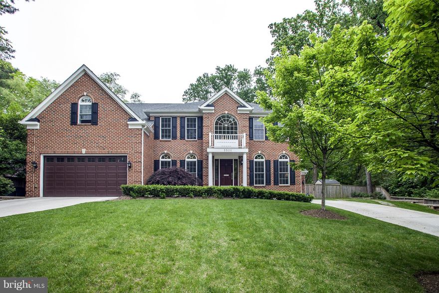 WOW - Better than new custom home built in '07 at the end of a quiet no-thru Chevy Chase Village street! 5BR/5.5BA w/ideal living spaces! Gorgeous gourmet kitchen w/walk-in pantry& large eat-in space open to oversized family room. Hardwoods on all 3 levels of home,Master Suite,3 car garage,huge walk-out basement, fully-fenced backyard with patio. Very short walk to Metro,restaurants and shopping!