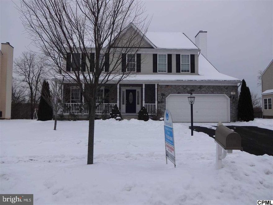 Wonderful 4 Bedroom, 2.5 bath home situated on nearly 1/3 of an acre. Great Curb appeal. Private Maintenance free deck over looking private yard. Ammenities included open foyer, C I Kitchen, SS Appl, 9ft ceiling and an exposed lower level. Just waiting to be finished. Excellent value, minutes to PA Turnpike & Major Highways.