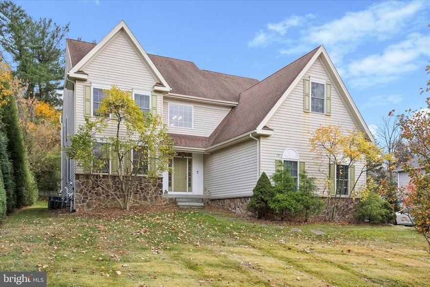 Welcome to this fabulous younger home in Wayne, being offered for the first time since it's construction in 2007. Sitting deeply on its nearly 1/2-acre lot, this home is ready for a new owner who can enjoy the beauty of this mainline location.  Some outstanding features include its close proximity to the borough of Wayne and the Wayne and Strafford train stations. In addition, the shops of the mainline and King of Prussia offer all that you might need.  If the use of the school district is important, there are none better than the Tredyffrin-Easttown school district and this family was able to utilize bus pick-up right at the bottom of their driveway! Upon entry, you enjoy a large foyer which gives you plenty of space to access the various first level rooms. To the left, an office/study (actively in use) offers space to work at home. Continuing down the foyer, a Formal Living Room that is accented with chair and crown molding and hardwood flooring.  Attached is the large Formal Dining Room that features similar trim treatments. The cherry kitchen is beautiful and features a large amount of cabinetry, Corian counters, double oven and separate gas cooktop. There is a large Island to entertain and Pantry to store your essentials.  Separately there is dining area for your meals.  Access to the rear deck is located off of this ding area.  A large Family Room features a gas fireplace.  The laundry room is located on the main level and there is a powder room and access to the two-car garage.  The second level has a large open hallway which could serve as a loft type space if needed.  The Primary Bedroom is also quite large and offers a separate sitting room and two separate walk-in closets.  The ceramic tile bath offers a double bowl vanity, walk-in shower and whirlpool tub.  The second bedroom has an ensuite bath and the third and fourth bedrooms are substantial in size and share a Jack and Jill bathroom.  The lower level is beautifully finished with an exterior exit. This space is currently set-up for a work at home office or group meetings but can easily be reconfigured to what works best for you! Maybe a movie room, game room, space for young adults, etc... There is a full bathroom in the basement to save some foot traffic to the upper levels.  There are 9' ceilings on the main level and plenty of recessed lighting in critical locations.  The rear yard is substantial and features a small deck.  This home is a great opportunity in a sought-after location ready for new ownership for years to come.  Come and make this house, your home.