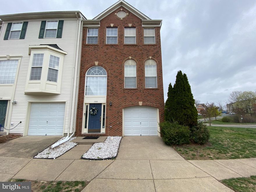 Spacious and stylish, this brick-front end-unit townhome offers 3 bedrooms, 2.5 baths, and just over 1,600 sqft of comfortable living space! With three finished levels, including a finished basement and an attached garage, this home provides plenty of room to relax and entertain.

The open kitchen, features an island, and a double oven—perfect for cooking and gathering. Upstairs, the primary suite includes a walk-in closet and a private ensuite with a soaking tub, separate shower, and double vanity for ultimate comfort.

Conveniently located just 3 miles from Quantico Marine Corps Base, I-95, and the VRE, this home offers easy access to commuting routes, shopping, and dining. Don't miss this fantastic opportunity!

*This property is currently tenant occupied and will not be available for self-guided tours until vacant, but we are accepting applications for pre-approval.

*Photos Coming Soon

*Washer/Dryer Hookups Available

CREDIT: Good Credit Required
PETS: Yes, case-by-case
PET FEE: $450/pet non-refundable fee
UTILITIES: Tenant Pays All
APPLICATION FEE: $60 per applicant
SECURITY DEPOSIT:  Minimum One month's rent (Please note that in certain cases, a double deposit may be required)
RESIDENT BENEFIT PACKAGE: $25/month
LEASING FEE:  $125 One time due with Move-in Funds.