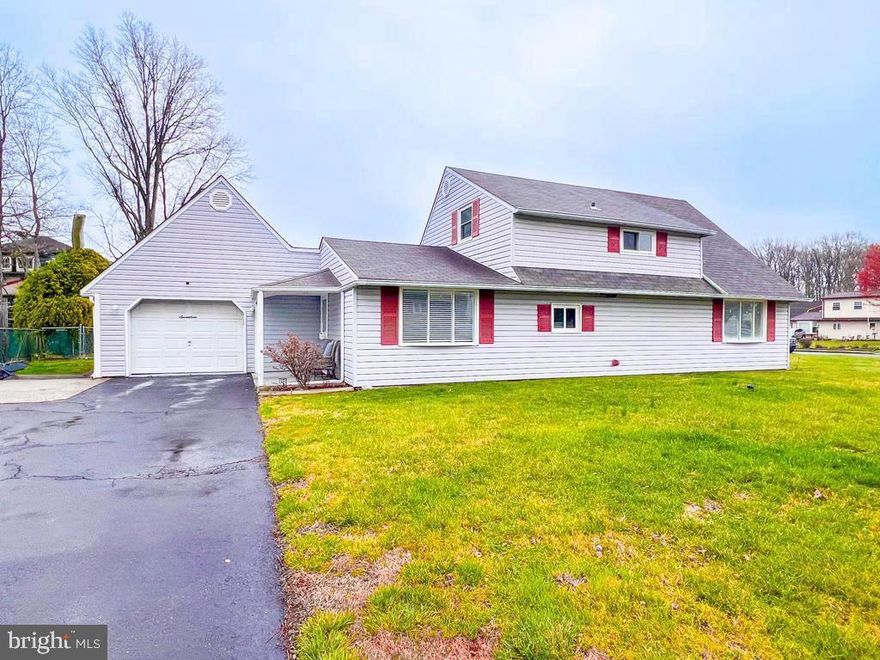 Welcome Home and step into this beautifully updated and expanded (4) Bedroom, (2) Bathroom Cape Cod-style home, located in the sought-after Red Cedar Community. With over 1,980 sq ft of living space, this home sits on a spacious nearly half-acre corner lot, fully fenced for added privacy. Enter through the inviting covered porch or the double-car heated garage. The main floor offers a generous 12x24 family room and a separate laundry room. The spacious kitchen features wood cabinetry, lots of storage, in-wall oven, and window with a view of the front yard. The large bathroom on this level has a relaxing whirlpool tub. The living room is complete with wood flooring, a ceiling fan, and large sliding glass doors leading to the expansive backyard. The main floor also includes two bedrooms, both with carpeting and ample storage space. Upstairs, you’ll find two more bedrooms and a full bathroom. Throughout the home, you'll notice fresh paint and bright, inviting spaces. Upgrades include an oil heater and central air (2020), electrical panel,  on-demand tankless water heater, a storage shed, a widened driveway apron, and parking for up to four cars. The large, fully fenced backyard offers plenty of room for entertaining and outdoor activities. The unique two-car garage is heated, with a workshop area and attic storage for added convenience. Don’t miss the opportunity to make this spacious and beautifully updated house your home!