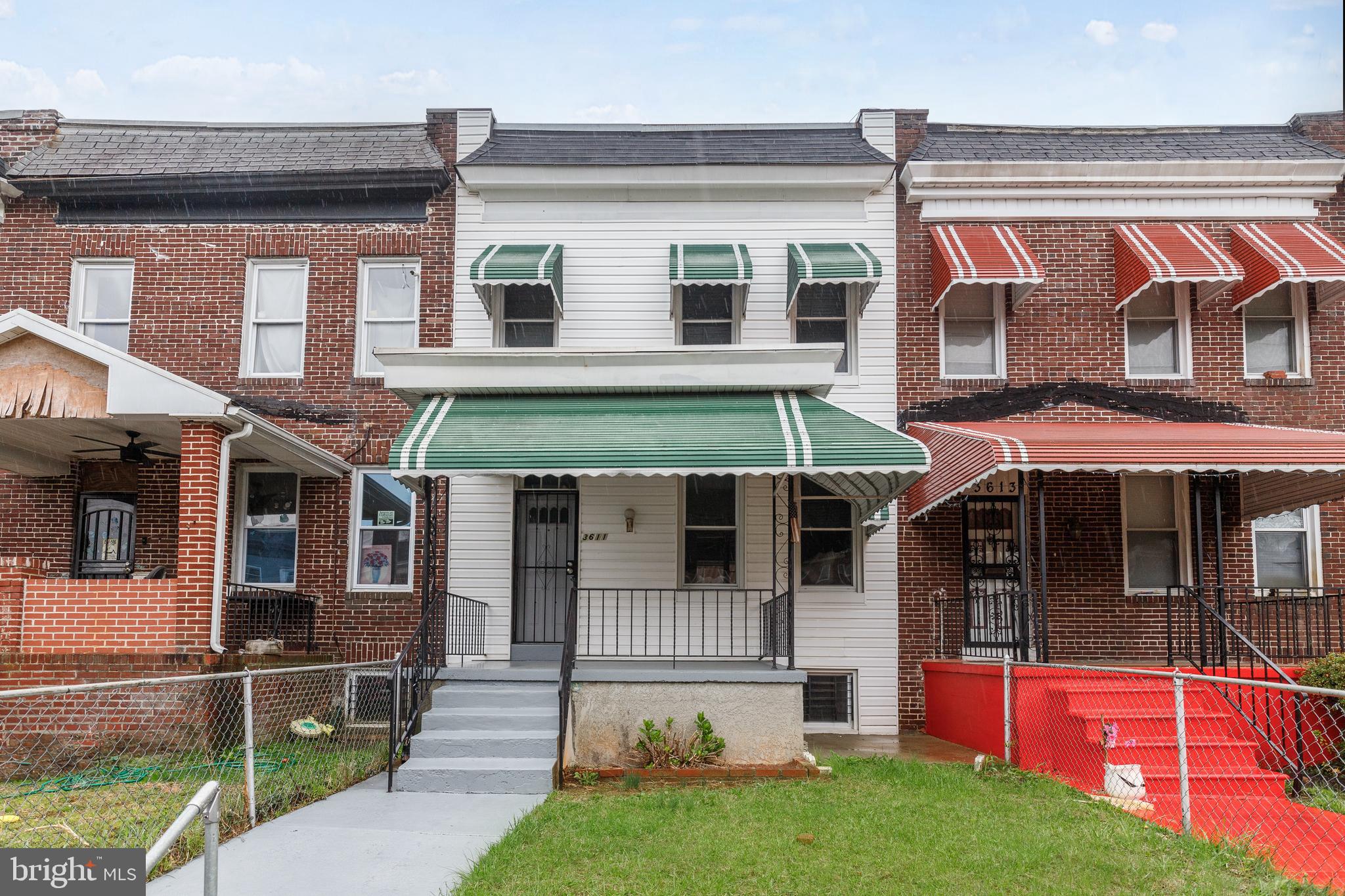 Welcome to 3611 W Garrison Ave – a charming Baltimore home with easy access to Reisterstown Road and all the conveniences it offers. Step inside to find LVP flooring flowing throughout the main level, complemented by abundant natural light and a traditional floor plan. The spacious living room seamlessly flows into the dining area, creating an ideal space for entertaining. Just off the dining room, the well-maintained gourmet kitchen features modern appliances, ample cabinet space, and a stylish mosaic tile backsplash. Kitchen also offers access to a rear deck overlooking the fenced backyard – perfect for relaxing or outdoor gatherings. Upstairs, you'll find four bedrooms and a beautifully updated full bathroom with contemporary tile work. The finished basement provides additional living space, a laundry area, and a convenient half bath. Don’t miss the opportunity to make this versatile and inviting home your own!