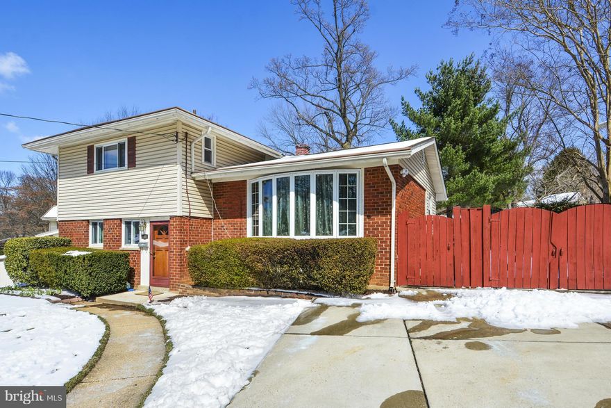 Come plan your next party! Renovated kitchen opens to large dining room, dining room with large french doors out to patio, newer hvac & ac, updated bath, hardwood floors throughout, sunlight pours into living room, great deck & patio and large yard!