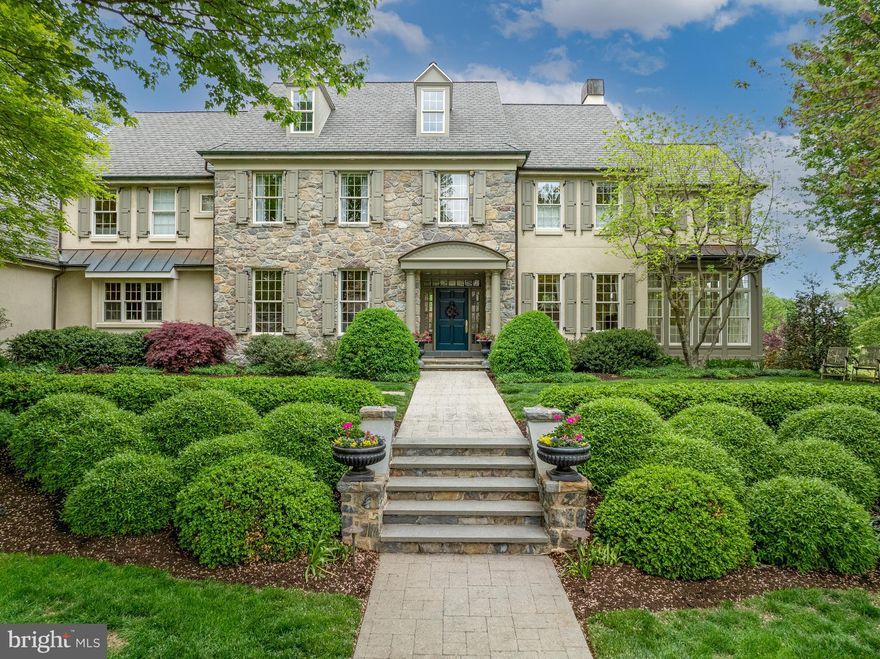 Welcome to this exceptional manor in the prestigious Bent Creek community—an extraordinary property that offers luxury living both inside and out. Spanning over 7,000 square feet, this elegant residence features 6 bedrooms, 4 full bathrooms, and 3 half baths. Upon entry, you are greeted by a gracious foyer that flows seamlessly into a sophisticated sitting room adorned with crown molding and a warm gas fireplace. Expansive windows throughout the home invite an abundance of natural light and showcase stunning views of the surrounding golf course. An oversized sunroom with a full wall of windows provides the perfect setting for relaxation or enjoying a quiet read, while the gourmet kitchen is a chef’s dream—complete with a center island, granite countertops, breakfast bar, and high-end stainless steel appliances. Adjacent to the kitchen is a charming breakfast room offering panoramic golf course views and direct access to the outdoor patio. A butler’s pantry conveniently connects the kitchen to the formal dining room, enhancing the home’s flow for entertaining. The inviting family room, located just off the kitchen, features soaring ceilings, a gas fireplace, and a built-in entertainment center—creating an ideal gathering space for family and guests. The main-level laundry room is impressively equipped with ample counter space, a full sink, and an adjacent powder room. Upstairs, the primary suite offers a luxurious private retreat, complete with a spacious walk-in closet and a spa-like en-suite bathroom featuring dual vanities, a walk-in glass shower, and a corner soaking tub. Four additional bedrooms and two full baths complete the upper level, along with a lofted workspace that overlooks the family room below. The fully finished, daylight walkout lower level is designed for entertaining, with a generous recreation area perfect for hosting social gatherings. Additional highlights include a library with custom built-ins and a home theater room with recessed lighting, complemented by an adjacent wet bar featuring a wine fridge. A sixth bedroom with a walk-in closet and full bath, along with flexible space for an in-home gym, office, or hobby room, adds to the home’s versatility. Outside, the property offers serene, landscaped grounds with elegant walkways and a grand patio overlooking the golf course. Ample parking is available with an attached two-car garage and a detached two-car garage both freshly epoxied and painted, as well as additional driveway space. Living in Bent Creek gives you access to a wide range of amenities. Whether you're interested in golf, tennis, swimming, or social activities, there are various membership options available to suit your needs. Ideally located just minutes from downtown Lititz, The Shoppes at Belmont, Park City Mall, Lancaster Airport, and a wide selection of dining, shopping, and entertainment options, this one-of-a-kind home is truly a must-see.