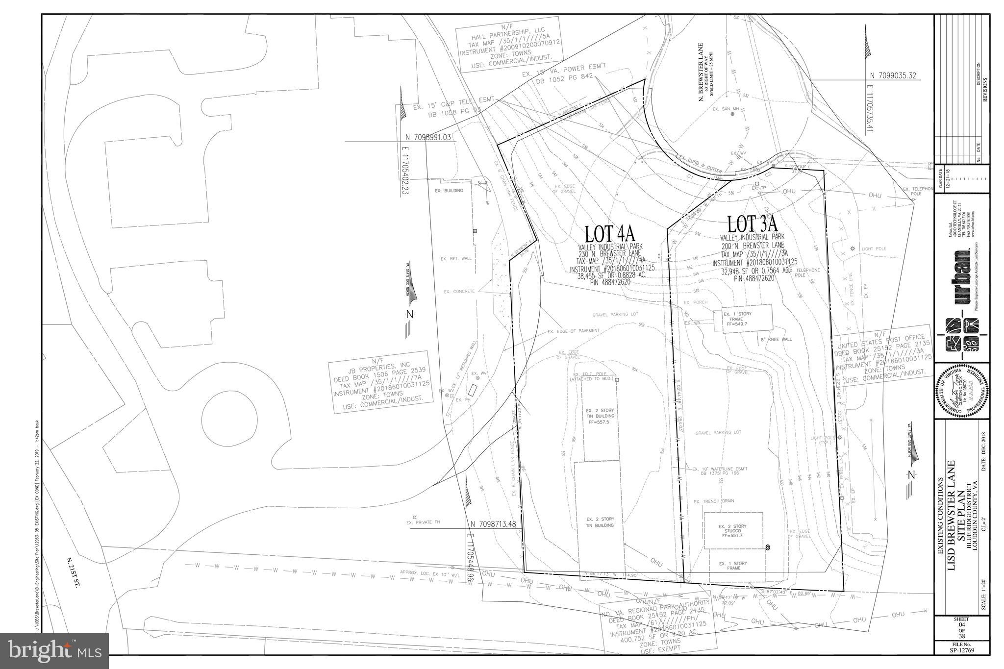VALLEY INDUSTRIAL PARK - Land