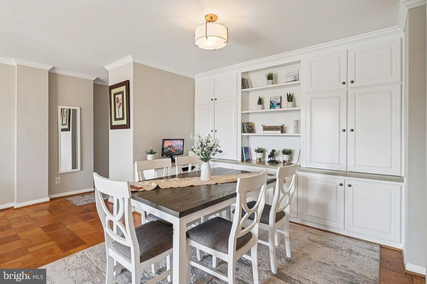 Welcome to Unit 418, a beautiful 1-bedroom, 1-bathroom home offering comfort, style, and an unbeatable Bethesda location. This bright and inviting residence features a well-designed kitchen with abundant cabinet space, modern finishes, and an open layout that flows seamlessly into the living area. Large sliding doors lead to a private balcony where you can enjoy relaxing views and fresh air year-round.
The spacious bedroom provides excellent natural light and generous closet space, while the adjacent  bathroom adds a clean, contemporary touch. Situated in the heart of Bethesda, this home places you moments from everything: grocery stores, Battery Lane Park, NIH, the Bethesda Trolley Trail, the Metro, and all the dining and shopping options of Downtown. A perfect blend of convenience and comfort—move right in and enjoy all that Bethesda has to offer.