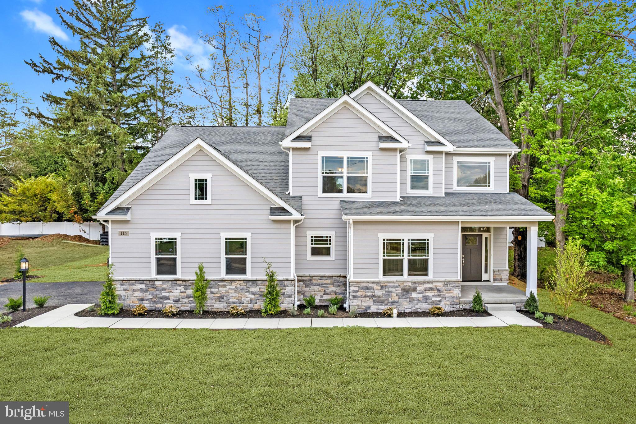 Incredible new construction opportunity with a first floor primary suite. Treat yourself to the enticing Monteverdi floorplan featuring primarily single level living on over an acre of flat land in West Chester Schools. Only 1 homesite remains at Enclave at Grove by Eddy Homes.
This home boasts 2600+ sq ft. Enter the extraordinary two-story foyer and be welcomed by natural light beaming onto a grand staircase. The airy window laden two-story great room will be perfect for hosting parties. Enjoy the open concept and ease of entertaining with a high-end gourmet kitchen and breakfast room. Escape to your first-floor owner’s suite for some R&R and enjoy your luxury bathroom with dual walk-in closets. The spacious first floor has all the amenities of main level living including laundry conveniently located off the mudroom. Upstairs guests will retreat to two guest bedrooms each with a walk-in closet and a full bathroom. Add more space and finish the basement with additional bedrooms or that wet bar you have been dreaming of! With the Eddy Homes Design Advantage experience offering a complete selection of high-end finishes, these homes will truly make a statement.
This prime West Chester location offers easy access to Routes 100, 30, and 202, ensuring a quick commute to Exton and King of Prussia. Just minutes from downtown, you'll enjoy a vibrant scene filled with delicious restaurants, year-round local events, farmers markets, fitness centers, and top-tier healthcare facilities. Contact us today to learn more about building your dream home with Eddy Homes!
Photos are from a previously built home with similar floor plan. Actual home finishes and price will vary based on homeowner selections. Other floorplans available for this lot. Eddy Homes can build on any lot, anywhere - ask for more details and locations.