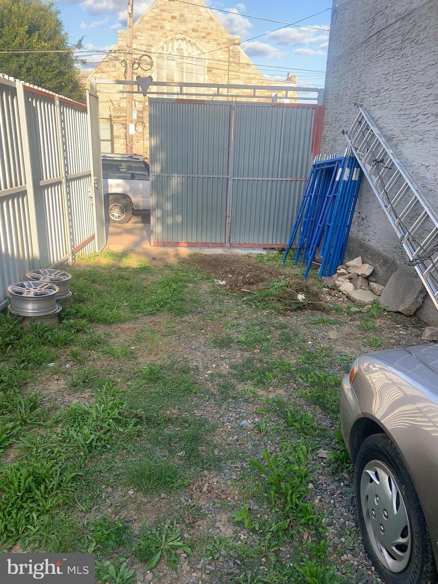 Large Lot Now Available with Container Structure.  Container has electrical and bathroom.  Private entry and opportunity for business or development. Can be used for mechanic and many other uses.