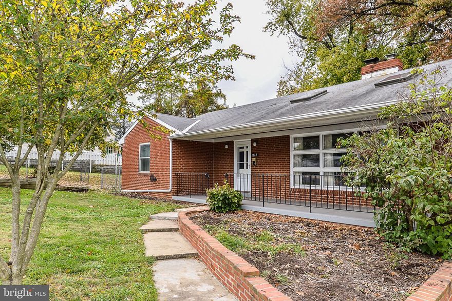 NOTE: ALSO INCLUDES 2810 DOUGLASS AVE  (lot #112..which is the driveway next to kitchen).  TOTAL LOTS ( #110,111, & 112). TOTAL APPROX.  7,132. SQ, FT.  ALL BRICK RAMBLER WITH FULL WALK UP BASEMENT. EXCELLENT LOCATION.