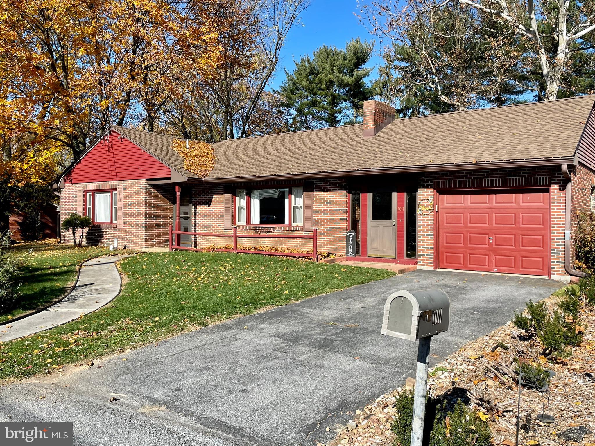 Welcome to 1011 Kochenderfer Rd. A well maintained and nicely appointed 3 bed 2 bath rancher located just North of Lebanon.
On the main level you will find a nicely renovated kitchen with an eat-in dining area, full bath, 3 bedrooms and a large room (with fireplace) that current owners are using as a formal dining room. This room could continue being enjoyed as such or used as a main level living room.
Head to the finished basement and you will find an additional full bathroom, laundry room, office area, guest room, and a rec room that features a second fireplace. This home is sitting on almost half of an acre, which backs up to a farm field and boasts a beautiful country/mountain view. This home also features a spacious breezeway and attached 1 car garage.
There have been a considerable number of upgrades professionally done since 2020, including: 30 year architectural shingle roof (2021), Radon mitigation system (2021), Locally sourced solid wood Quarter and Rift sawn oak floor installed in formal dining room. In addition, the remainder of the exposed hardwood floors were professionally refinished (2020), Main level interior professionally painted with Benjamin Moore paint, Luxury vinyl plank flooring installed in the kitchen and bathroom (2023), New kitchen including cabinets, Jenn air gas stove, sink, lighting, dishwasher and counter tops.