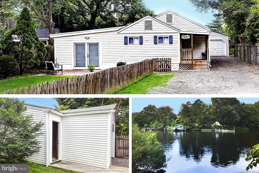 BUYER BACKED OUT - HIS LOSS, - YOUR OPPORTNITY!!!   REMARKABLY RENOVATED RANCHER boasting WATER ACCESS/BOAT RAMP ON MARLEY CREEK, 1-CAR GARAGE WITH WORKSHOP, and 6-VEHICLE DRIVEWAY PARKING!  Inspired renovations expanding space & lifestyle options! Trendy NEW LVP flooring & decorator neutral paint palette throughout.  Welcoming covered porch perfect for morning coffee! Light-filled sunken Family/ Living Room with French doors spilling out to picnic patio & fenced front yard.  Seamless flow up to Dining Room continuing into crisp Kitchen with ALL NEW upgraded appliances, sleek counters, maple cabinetry/pantry, sink, and fixtures.  Generous Primary Bedroom offering 2 mirrored oversized closets with built-ins.  Remodeled Bath w/NEW floor, linen cabinet & frosted privacy glass.  2 Additional BRs with ample closets. Separate Laundry/Mudroom with NEW washer & dryer! Bonus floored attic storage. 3 NEW ceiling fans; recessed/dimmable lighting.  NEW water heater.  City water & sewer.  Prime location convenient to Baltimore & Annapolis metro amenities and commuter RTs 2/97/50/695!  Water privileged Marley Park Beach off the Patapsco River with no HOA.  LAUNCH YOUR KAYAK CLOSE TO HOME!  TOTALLY TURNKEY and JUST LIKE NEW!