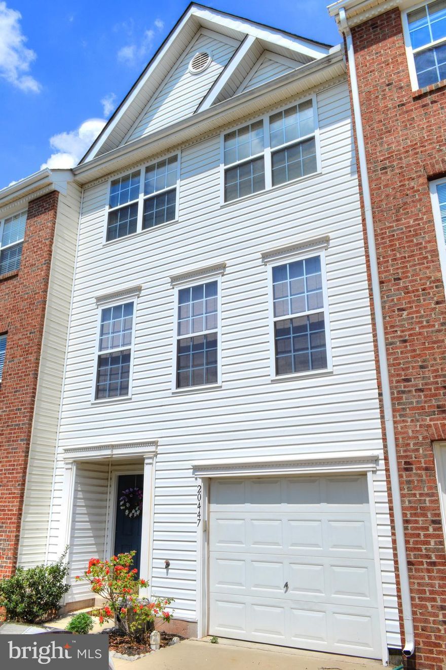 Beautiful house! Backs to the woods. Front overlooks sunset from top of the hill. Spacious!!! Bump-outs on all 3 levels. Hardwood floor on main and lower lvl, 1 car garage, double vanity in MBath, nice kitchen. Granite, new SS appliances.Kitchen opens to the deck. Neutral decor. Very clean. Sought for location! Great schools. Close to rt 7, 28 and all restaurants and shops. Won't last long! Hurry!