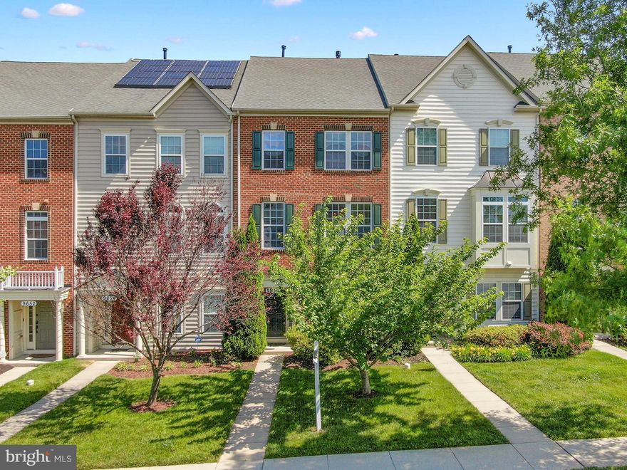 Welcome to this beautiful and spacious large townhouse located in the sought after Villages of Urbana with Blue Ribbon schools.  The home has an open concept layout with a stunning eat in gourmet kitchen complete with granite countertops, large center island, breakfast bar, double ovens, and sleek appliances. The flooring on first floor is new and enjoy hardwood flooring on the second level.  The master bedroom is large that includes two walk-in closets, double vanity sink, soaking tub and separate shower. The backyard is fully fenced with new sod. There are new light fixtures and paint throughout. This home is a must see and an opportunity to own a piece of perfection.  You will love it here.