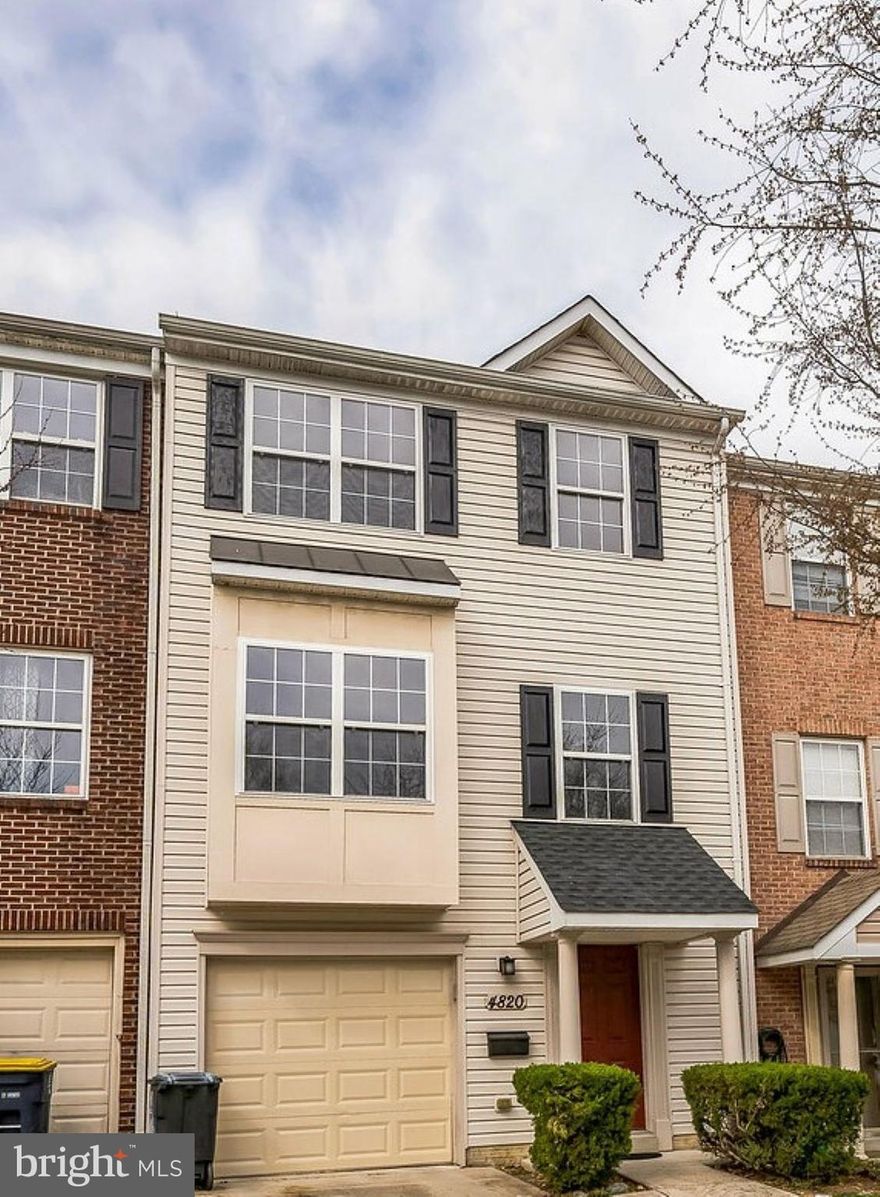 Welcome to this beautiful and spacious 3 bedroom, 2 full bath , and 2 half bath townhome with a 1-car garage, built in 2006. This home boasts numerous updates and an abundance of natural light throughout.

Key features include a brand-new roof with 30-year architectural shingles. The main level showcases an elegant open-concept living space, enhanced by gleaming hardwood floors. The gourmet kitchen is a chef’s delight, featuring new granite countertops, stainless steel appliances, and a large island—perfect for entertaining. The dining area seamlessly connects to a spacious deck overlooking the fenced backyard, providing an ideal space for outdoor relaxation.

Upstairs, the primary suite serves as a private retreat, complete with a jacuzzi tub, spacious shower, and a generous walk-in closet. Two additional bedrooms and an updated hall bath complete the upper level.

The ground-level family room offers added versatility, providing extra living space with direct access to the garage.

Prime location! Situated on the border of DC, this home is just minutes from National Harbor and the Beltway, ensuring an easy commute throughout the DC metro area.

This is a must-see—don't miss out on this incredible opportunity!