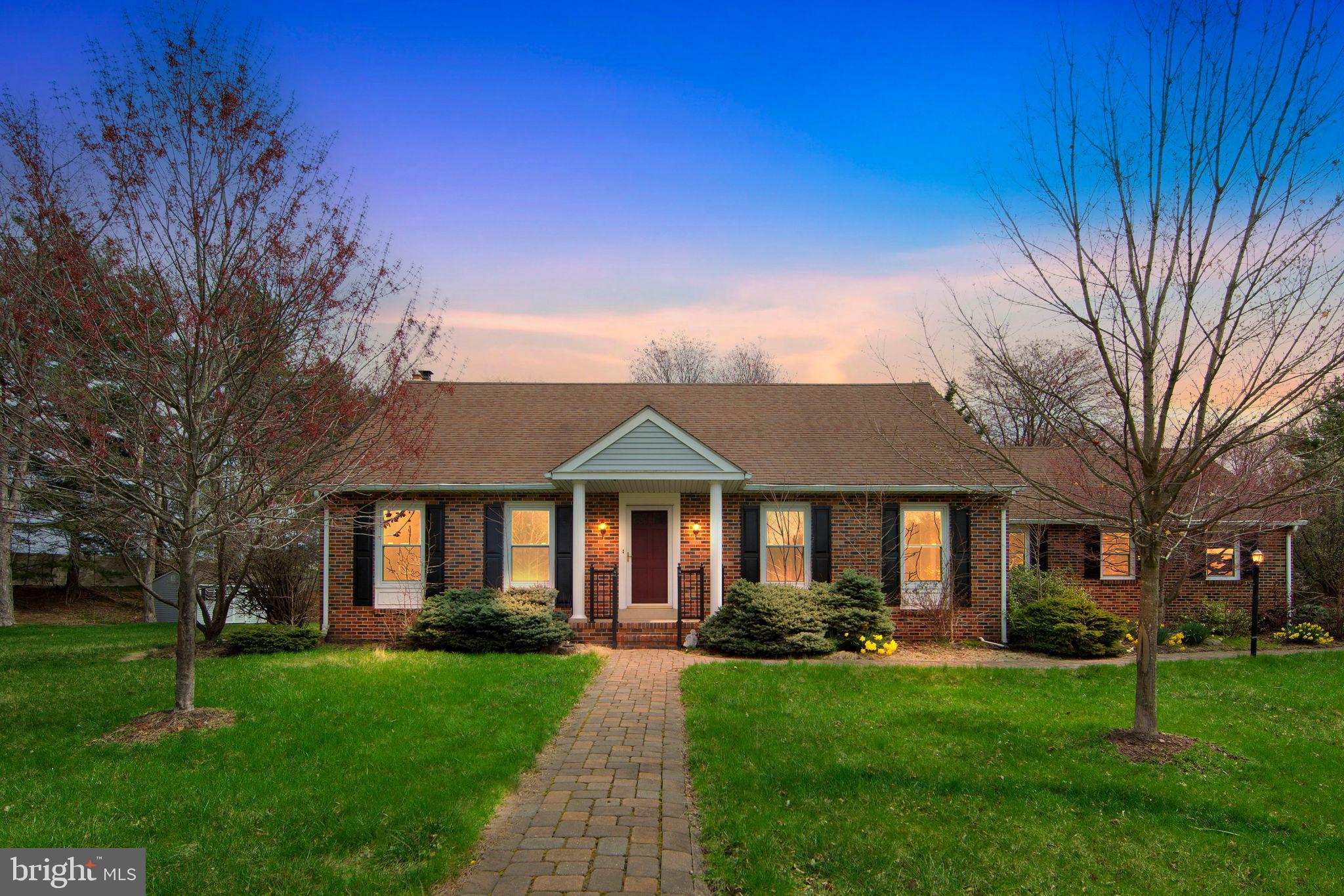 Are you searching for the perfect home? Well look no further. This is a beautiful and spacious 4-bedroom, 2 full bath Cape Cod with excellent curb appeal in desirable Montgomery Township & North Penn School District! This 2,352 sq. ft. beauty has a unique floor plan featuring 4 bedrooms with 2 full baths and is located on a .61 acre corner lot in a very peaceful & secluded section of the neighborhood. The property features a large 1st floor bedroom and full bath, oversized 2 car garage with storage areas and a finished lower level with 4 rooms adding another 900 sq. ft. of living space! This classic brick cape cod is a surprisingly large home featuring a designer eat-in kitchen with bow windows, granite countertops, cherry cabinets, stainless appliances, tile floors, recessed lighting, new dishwasher & under cabinet lighting. The adjacent laundry room is nicely updated with cabinets & shelving with washer & dryer included. The formal dining room is perfect for entertaining and has slider access to an enclosed porch with ceramic tile flooring, fan light fixture and plenty of natural light with 4 skylights! The warm & inviting family room features a propane gas fireplace, hardwood floors and has slider access to the enclosed porch area. The living room faces west and is the first room you see from the front entrance and has plenty of windows, natural light & hardwood floors. The front entrance has lots of curb appeal with a very symmetrical look consisting of black shutters on brick, a covered porch with columns, railings and brick steps. All walkways and the rear patio feature EP Henry stone patio pavers! The 2nd floor consists of 3 over-sized bedrooms plus a fully updated hallway bathroom with double vanity, tile floors and built-in cabinet space for linens and more. All bedrooms & most closets have been fully painted, and the 2nd floor has brand new carpets throughout! THE IMAGES & VIDEO WALKTHROUGH SPEAK FOR THEMSELVES! Want more? How about an oversized 2-car garage & large driveway with plenty of parking, shelving and 2nd fridge included. The garage also has 2 access doors in the rear of the property and from the interior. A new garage door just installed. The property will be professionally landscaped on April 8th which includes lawn, weeding, bush/tree trimming, mulch and walkways power washed. The lower level basement is finished with 4 separate rooms which can be used for an office, playroom, workout area, ping pong/pool table gaming area or whatever your heart desires. All rooms & most closets have been recently painted or touched up. The private backyard has a shed, enclosed porch & large patio made of EP Henry patio pavers for summertime fun! The 1st floor in-law suite/guest room is spacious, with plenty of natural light, 2 large closets, fan, recessed lighting and gorgeous hardwood floors. The adjacent bathroom features a double vanity, grab bars, built-ins and walk in bathtub/shower. All appliances included! Oil heat & central air. Reasonable real estate taxes! Only minutes from RT 202, Rt 309, RT 463 & RT 63 for easy commuting & access to plenty of shopping & dining. This is a gorgeous area & quiet neighborhood with little traffic for you and your family, plus a large corner lot with private backyard! This beauty has been updated nicely and is move-in ready, so make your appointment before it is too late!