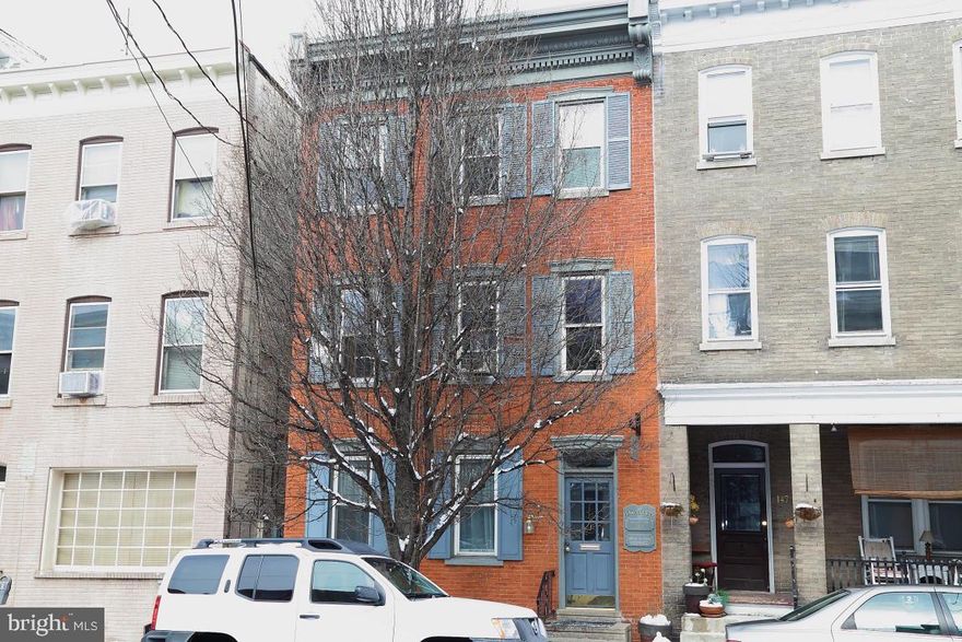 Great location- easy access to downtown-courthouse 1st Fl. Law office (866 S.F) currently leased. 2nd/3rd F. (1500 S.F) is vacant.  1st Flr. gross income $10,042.73 w. annual increase of 2.5% until September 2018 plus pays electric & 1/2 gas heating cost.