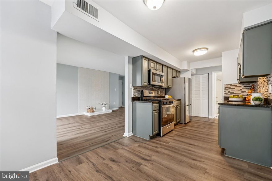 A commuter’s dream in the heart of Gaithersburg—this beautifully updated 2-bedroom, 2-bath condo with a spacious den offers comfort, flexibility, and unbeatable convenience. Freshly painted and move-in ready, the home features refreshed flooring, updated bathrooms, and a modern kitchen with stainless steel appliances and a gas range. The spacious living and dining areas are filled with natural light, creating a bright and inviting atmosphere. The versatile den is perfect for a home office, gym, guest space, or play area, offering endless possibilities. Both bedrooms are generously sized with ample closet space, including a private primary suite. The condo fee includes all utilities and maintenance, providing exceptional value. Enjoy a well-managed community with amenities including a swimming pool, plenty of parking, and secure access. Ideally located minutes from I-270, the 270 Technology Corridor, Shady Grove Metro, MARC train, bus routes, and just a short drive to Kentlands, Downtown Crown, and RIO Lakefront—offering shopping, dining, entertainment, and everyday conveniences. Stylish, functional, and exceptionally located—this is easy living at its best.