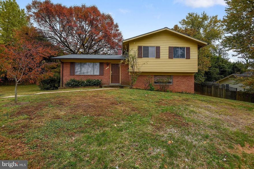 Beautifully updated- 3 bedroom/ 1.5 baths- New paint, Hardwood floors, Recessed lights, New Roof, Great Corner Lot, Fenced in backyard, No HOA! Close to 495 and commuter routes