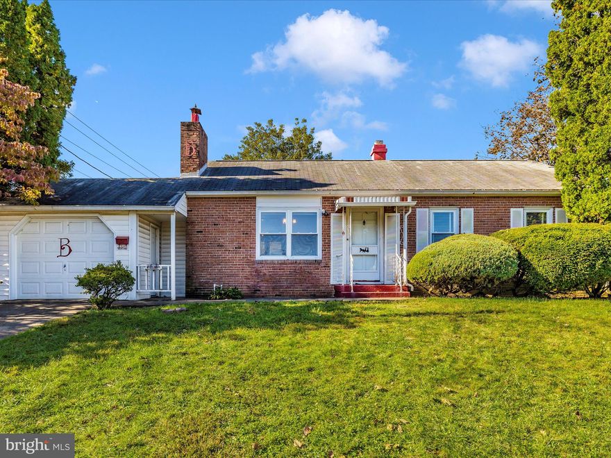 Nestled in the established Carrollton neighborhood of Frederick, this charming 3-bedroom, 1.5-bath all-brick rancher is brimming with potential. One of the rare finds in the area, it features a garage and a full, finished basement with its own kitchen and laundry. The main level features hardwood floors and a cozy kitchen/dining combo, while downstairs you'll find a spacious entertainment area complete with a bar. The home sits on a fenced corner lot, providing plenty of outdoor space. Solidly built and full of character, it's ready for the next owner to bring it back to life with a few modern touches.