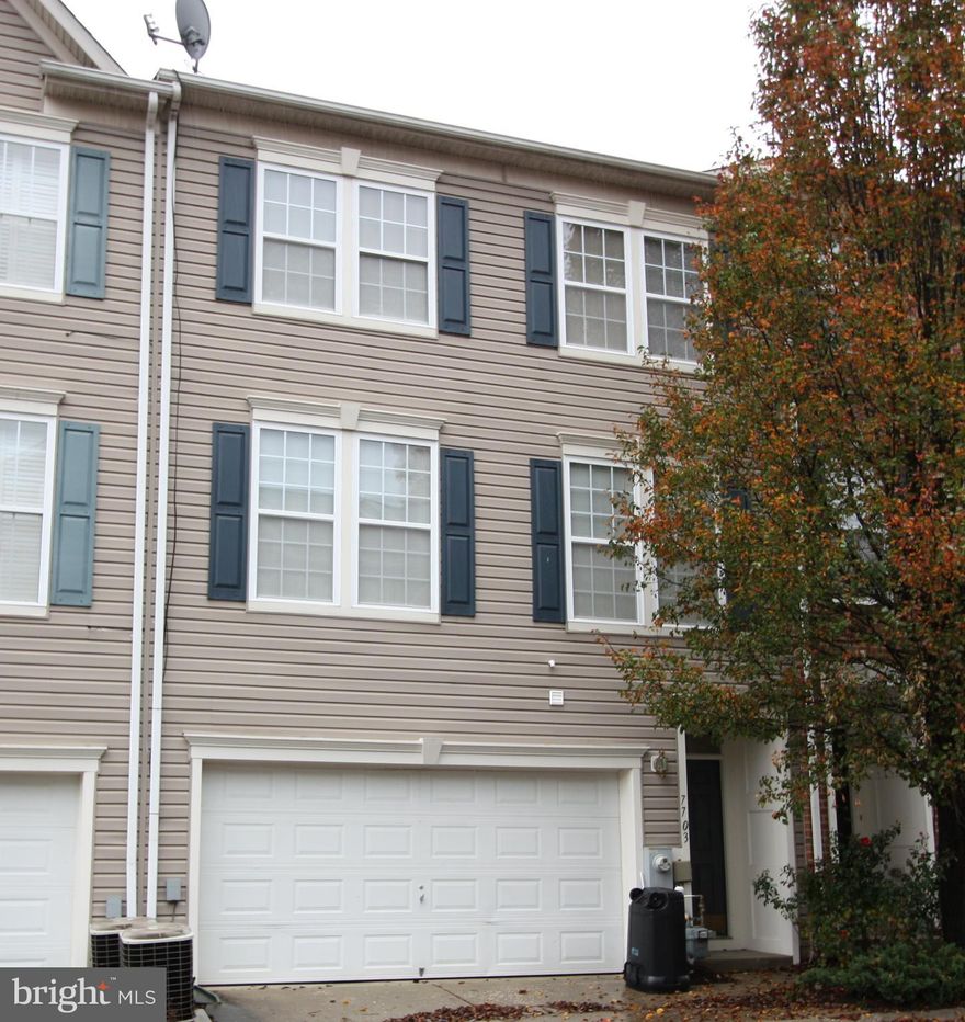 PRICE REDUCED FOR QUICK RENTING. Luxury and beautiful 3 BR 3.5 BA townhouse in Elkridge (Howard County) . Over 2,000 sq ft, 3 level with 2 car garage. Cathedral ceiling in master bedroom with a private bathroom and a large soaking tub. Walk-in closet.  Gleaming hardwood floor in up levels. New flooring in  the additional room of the basement. No smoking. Pets allowed case by case. Very convenient location; minutes from 95, 295, 175, 29, 100, Columbia, Ellicott City, Ft. Meade, Arundel Mills, BWI, Amtrak, and MARC (Easy commute to both Baltimore and DC). Contact the listing agent  for showing.  Vacant for an immediate moving in condition.
