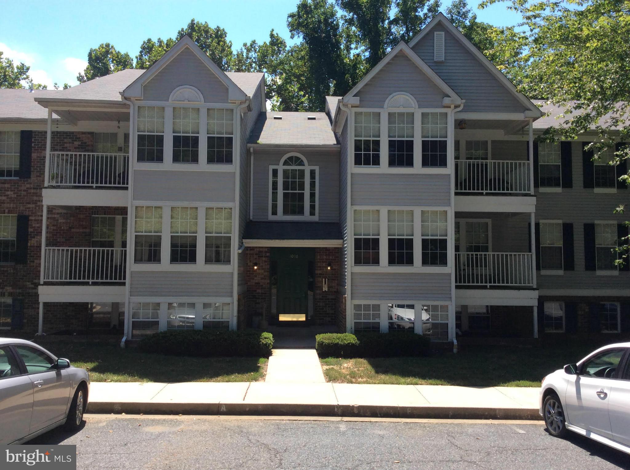 Beautiful 2 bedroom 2 bathroom, first floor condo with sun room, private entrance with pathway from the parking lot. Peaceful and quiet patio backs to woods. Available now! Hurry!