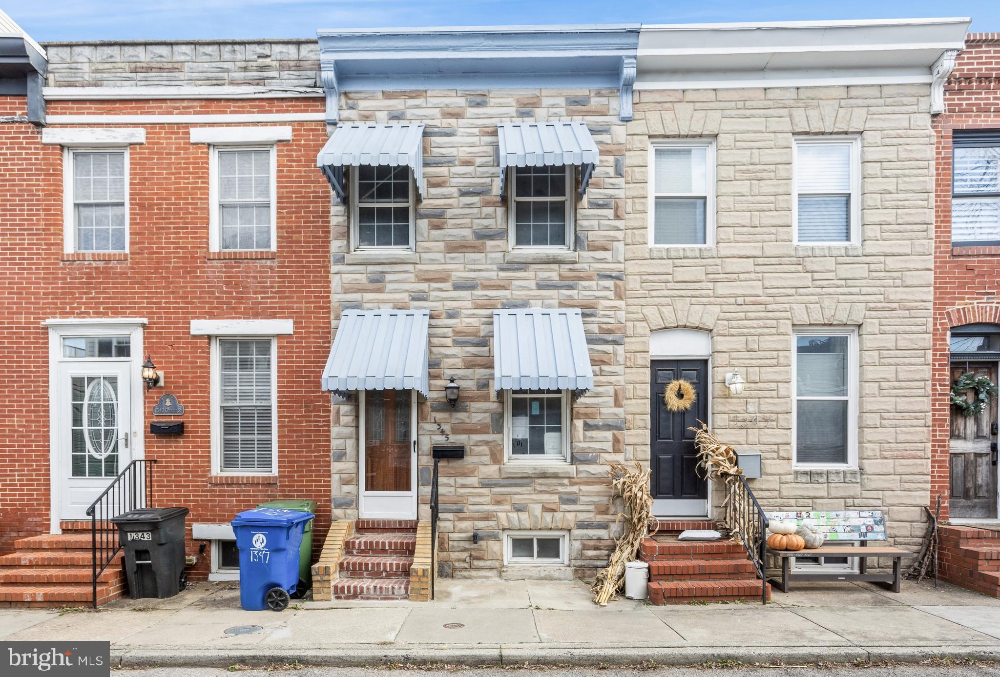 Welcome to this updated townhome in the neighborhood of Locust Point. Upon entry, you will discover new paint and carpet flooring that flows seamlessly from the living room to the dining area. The kitchen has a luxury vinyl plank flooring and a new stove. The full bath with soaking tub is also located in the main the level. Venturing upstairs, you will see two bedrooms with built-in closets and new carpet flooring. The basement with a new HVAC is unfinished and awaits your design and personal touch to add living space. The property is located in a water-oriented community that offers comfort and convenience. In fact, it is 2 minutes walking distance to Latrobe park and local restaurants. Furthermore, it is 18 minutes away from Southside Marketplace and 4 blocks to the water views of the Patapsco River. Don't miss this wonderful opportunity! Schedule your showings today.