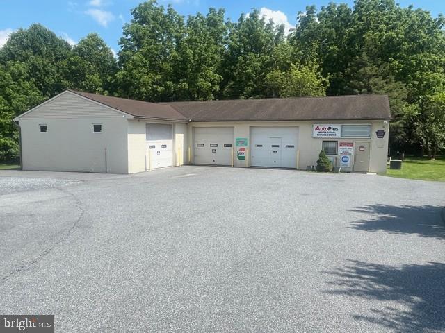 Auto repair and maintenance center for sale, great location in Willow Street along high traffic Route 222. Building has 3,968 SF total (3,628 SF shop and 340 SF office). Three (3) drive-in doors with six (6) auto repair bays. Some equipment included.