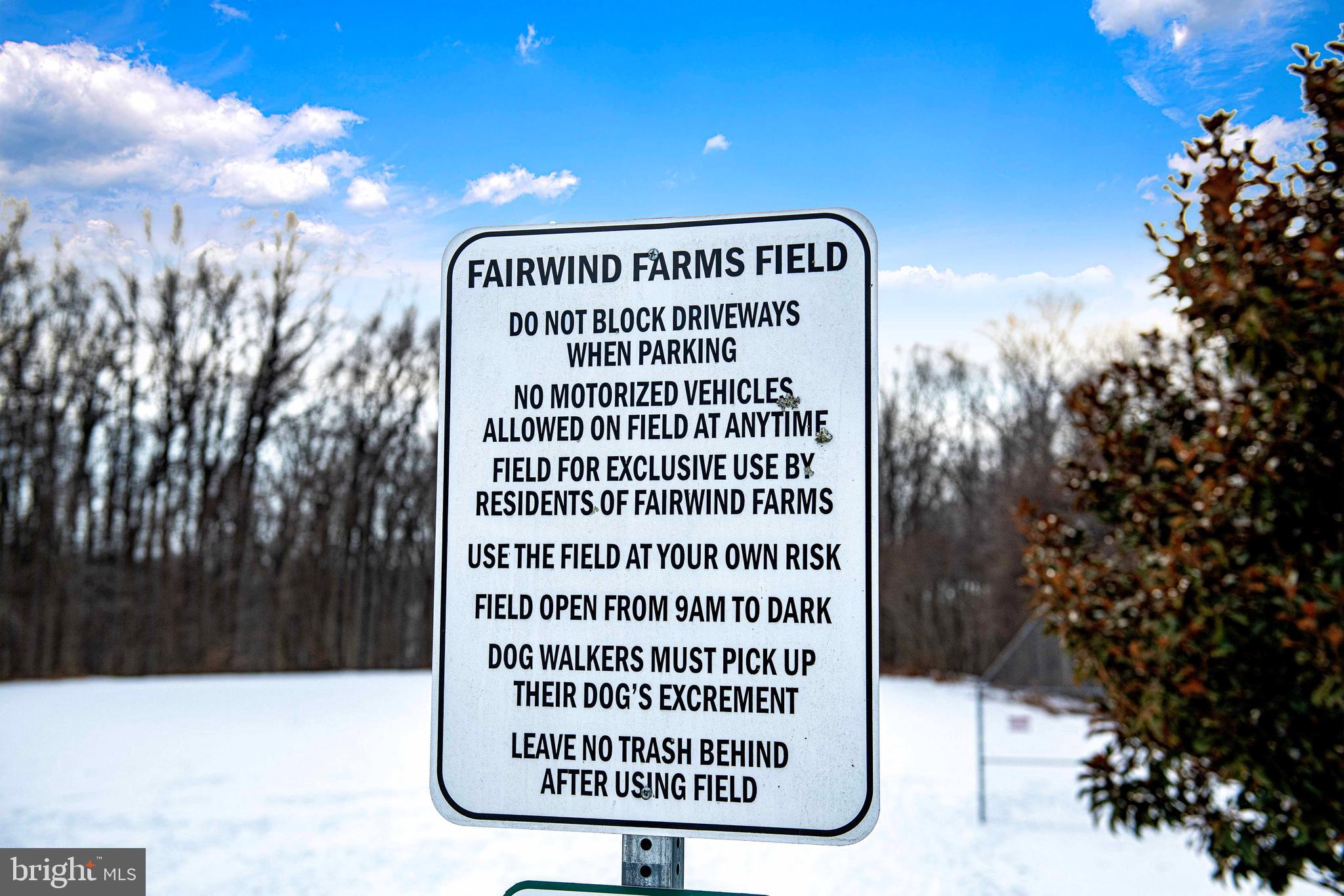 FAIRWIND FARMS - Residential