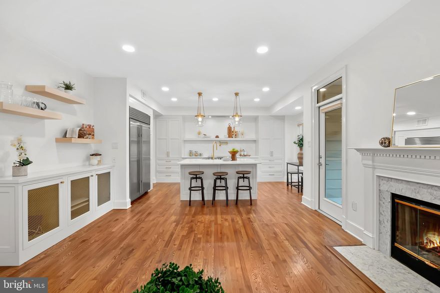 Enjoy an unmatched private view of the 14th hole of TPC Potomac at Avenel Farm Golf Course. This beautifully updated garage townhome on a premium lot in the Player’s Crossing village of Avenel in Potomac boasts a NEW ROOF, 2024 HVAC, a stunning, BRAND NEW fully renovated chef's kitchen featuring Calacatta Premata quartz countertops, Sub-Zero fridge, paneled Bertazzoni dishwasher and a 36“ 5-element Thor Pro Electric range convection oven.  The entire main level is a testament to grandeur, offering a spacious light-filled living room featuring custom built-ins that create a warm and functional focal point as you enter.  A formal dining room leads to the kitchen and family room that is complimented by a wood burning fireplace, providing a cozy yet refined space for relaxing.  The three-season porch opens to a newly renewed brick patio perfect for outdoor entertaining. Dazzling new hardwood flooring and a well-appointed, newly-updated, color drenched powder room round out this gorgeous level of the home.

Head upstairs to find an opulent primary suite featuring a vaulted ceiling, two expansive walk-in closets, an updated en-suite bathroom with a large jetted Jacuzzi soaking tub, separate shower and double sinks. The loft on the 4th level of this home is a true gem! The skylight provides gorgeous natural light and another wood-burning fireplace sets the scene for the perfect reading nook, office, gaming room or whatever you can imagine. The loft also features a cedar closet and additional floored attic storage space. Open the primary bedroom sliders to take in the covered veranda overlooking the 14th fairway of the golf course - this is a showstopper you must see! Wake up to breathtaking golf course views and wind down with sunset cocktails on your private veranda. Two more bedrooms, another full bath and a laundry room complete the upper levels. Let’s not forget about the spacious basement featuring a very large rec room, wet bar, bonus room, office or 4th bedroom, a 3rd full bath and tons of storage space.

The home’s perfect location offers a gorgeous, private view of the 14th hole of the TPC Potomac at Avenel Farm golf course, providing a serene backdrop year-round. With fresh updates, refined finishes, and an unbeatable setting, this property blends timeless elegance with modern comfort.

Avenel is Potomac’s premier, amenity-rich community — with low HOA fees that cover meticulous landscaping, 24/7 security, snow removal, and access to exclusive swim, tennis, and pickleball facilities, a community clubhouse, on-site management plus an equestrian center and miles of tree-lined walking paths. Located in one of the area’s most sought-after school districts and just minutes from Potomac Village, Park Potomac, Montgomery Mall, Bethesda Row, Tysons, and downtown DC, this home offers the best of convenience and prestige.