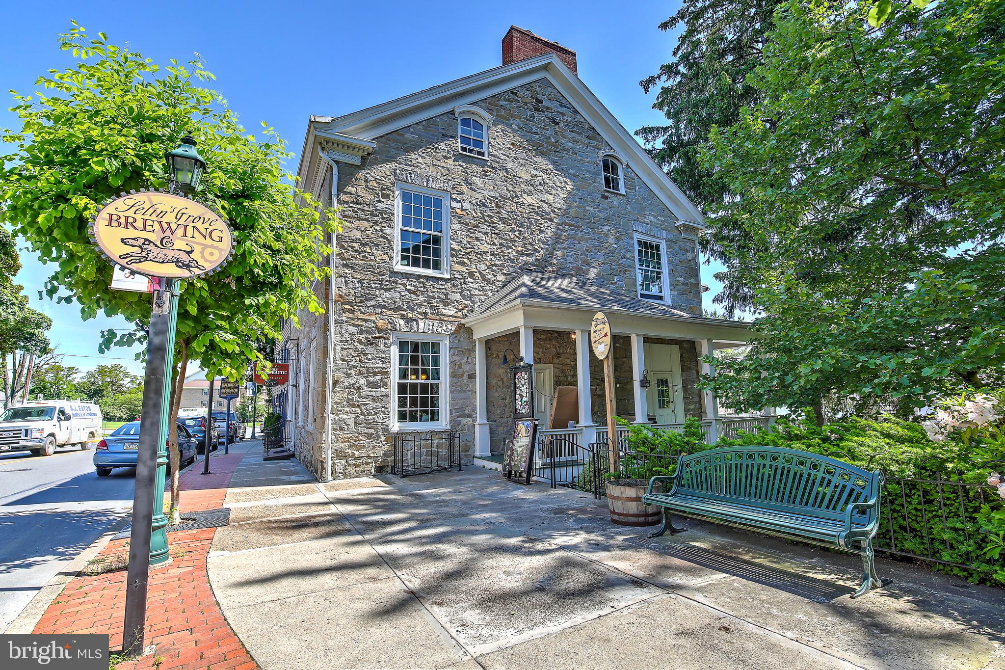 Own a piece of history! It's time for the sellers to move on and someone else to continue the legacy of the Selin's Grove Brewing Company. There is beautiful woodwork throughout both properties, 3 working fireplaces, a soapstone kitchen counter and cherry cabinets in the home. Being sold are the Governor Snyder Mansion building which houses the Brew Pub on the lower level, adjoining house that offers commercial space for additional rental income, all brewery equipment and recipes, remaining supplies, and brewhouse. First floor of the Governor Snyder Mansion is currently rented.. Square footage taken from Snyder County Assessment office. Sales allocation - $780,000 for real estate - $220,000 for business stock.