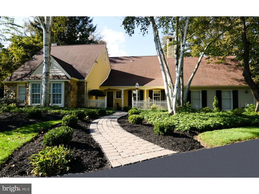 Welcome to 14 Ringneck Lane, an impeccably updated and elegantly appointed 3-bedroom, 2.5-bath home in the desirable Fox Chapel community featuring a coveted first-floor primary suite. The owner has invested over $225,000 in improvements, including a renovated kitchen, bathrooms, HVAC, flooring, landscaping, hardscaping, electrical, lighting, custom fixtures, and high-end Pella windows/doors!
Situated on a premium corner lot with lush landscaping and an attached oversized 2-car garage, this home offers a thoughtfully designed interior filled with superior craftsmanship. The spacious living room features a hand-carved Carrera marble fireplace and expansive glass doors leading to a private red brick and slate patio adorned with a newly built veranda, seating area, and garden.
Gleaming hardwood floors extend into the dining room, where large windows overlook the rear patio and open green space. The chef-inspired kitchen boasts a Carrera marble island, breakfast bar, custom cabinetry, an open eating area, and skylights that flood the space with natural light.
Adjacent to the kitchen, the stunning atrium-style sunroom offers vaulted ceilings, floor-to-ceiling Pella windows and doors, a gas fireplace, and access to a private slate patio. The den/study features bespoke cherry built-ins, a wet bar, and a warm and inviting gas fireplace, while the expansive first-floor primary suite includes a sunlit bump-out reading nook, built-in storage, custom-designed closets, and a dressing area with Carrera marble double sinks. The luxurious primary bath boasts a freestanding Kohler soaking tub and a large tiled shower.
Upstairs, two spacious additional bedrooms, a hallway office nook, and a beautifully appointed full bath provide ample living space and storage.
Located in sought-after Tredyffrin Township, known for its top-rated schools, this home offers easy access to major highways, rail, shopping including Traders Joes & Wegmans markets & the King Of Prussia Mall, renowned medical centers, dining, and entertainment in Wayne, King of Prussia, and beyond.
Don’t miss the exclusive website for this home, featuring an immersive 3D Matterport tour, Virtual Reality Walkthrough, professional photography, aerial drone footage, and detailed floor plans!