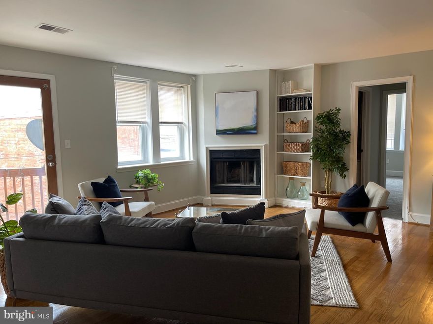 Charming, two-bedroom, two-bath condo with hardwood floors located in the heart of historic Fell's Point. Stay in and enjoy the fireplace or balcony or walk to main street and enjoy a night out. This lovely condo has parking and is within walking distance of everything Fell's Point has to offer. Schedule a showing and come see your new home today! Seller is doing a 1031 exchange