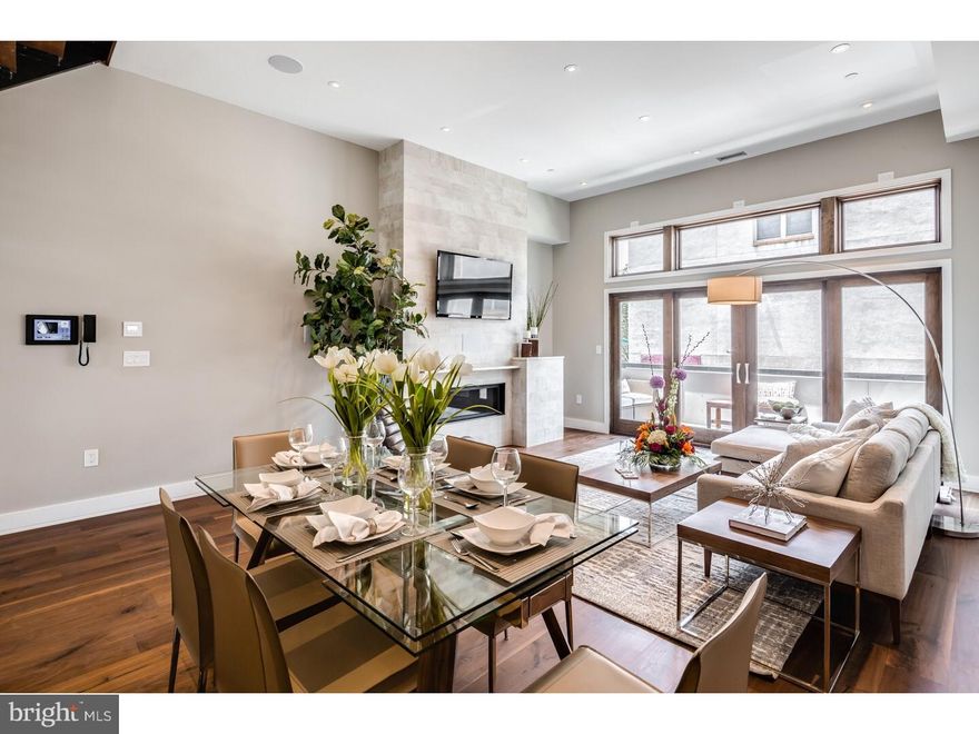 The Baldwin Philly is a collection of 6 distinct smart-homes in Olde City Philadelphia.