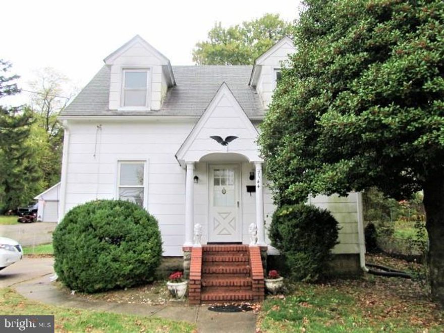 This cape cod has been freshly painted and new carpet installed throughout!  It is move-in ready! Large dining room and spacious living/family room with wood burning fireplace!  Basement is a blank canvas!   Whole house generator for peace of mind! Lots of space in the back yard for outside fun!  Own for less than what you can rent!  Conveniently located to most major thoroughfares!