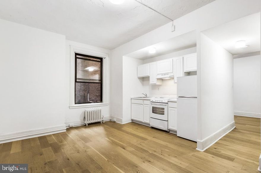 ONE MONTH OF FREE! RENT$! Limited Time Offer @ Adelphia. Welcome to the ADELPHIA HOUSE, a beautifully restored Philadelphia landmark designed by the prominent American architect Horace Trumbauer. This historic gem seamlessly blends old-world elegance with modern convenience, featuring a GRAND TWO-STORY LOBBY adorned with detailed tile flooring and exquisite plasterwork that pays homage to the building’s rich architectural heritage. Located in the HEART OF MIDTOWN VILLAGE, one of the city’s most vibrant and walkable neighborhoods, Adelphia House offers an unbeatable urban lifestyle just steps from Philadelphia’s top dining, shopping, arts, and cultural destinations. This charming and light-filled ONE-BEDROOM APARTMENT boasts an OPEN-CONCEPT living and dining area ideal for entertaining or relaxing, along with a spacious tile bathroom and OVERSIZED WINDOWS that flood the space with natural light. Residents enjoy a full suite of building amenities including 24-HOUR FRONT DESK SERVICE, fob-entry system, ELEVATOR, and on-site maintenance for your convenience. The building also features a FULLY-EQUIPPED FITNESS CENTER, LAUNDRY facilities on every floor, and is proudly CAT-FRIENDLY. For added ease, the online resident portal allows for quick rent payments and maintenance requests right from your phone or computer. Situated just minutes from local landmarks such as the Avenue of the Arts, Reading Terminal Market, Jefferson Hospital, and Pennsylvania Hospital, this location also offers EFFORTLESS COMMUTING via Market East SEPTA Station, multiple SEPTA bus routes, and easy access to I-95 and Route 76. Nearby educational institutions include Drexel University, University of Pennsylvania, and Thomas Jefferson University. Residents can also enjoy iconic Philadelphia attractions like Rittenhouse Square, the Philadelphia Museum of Art, The Franklin Institute, Walnut Street shopping, and the scenic Benjamin Franklin Parkway. The neighborhood is a food lover’s dream, with celebrated dining destinations such as Zavino, Tredici, Double Knot, Sampan, Barbuzzo, Garces Trading Company, 1862, Del Frisco’s, and the Rittenhouse Square Park Farmer’s Market all just a short stroll away. With a Walk Score of 100, Adelphia House places the very best of Center City right at your doorstep. Please note: Photos shown are of a model unit. Actual finishes and layout may vary.