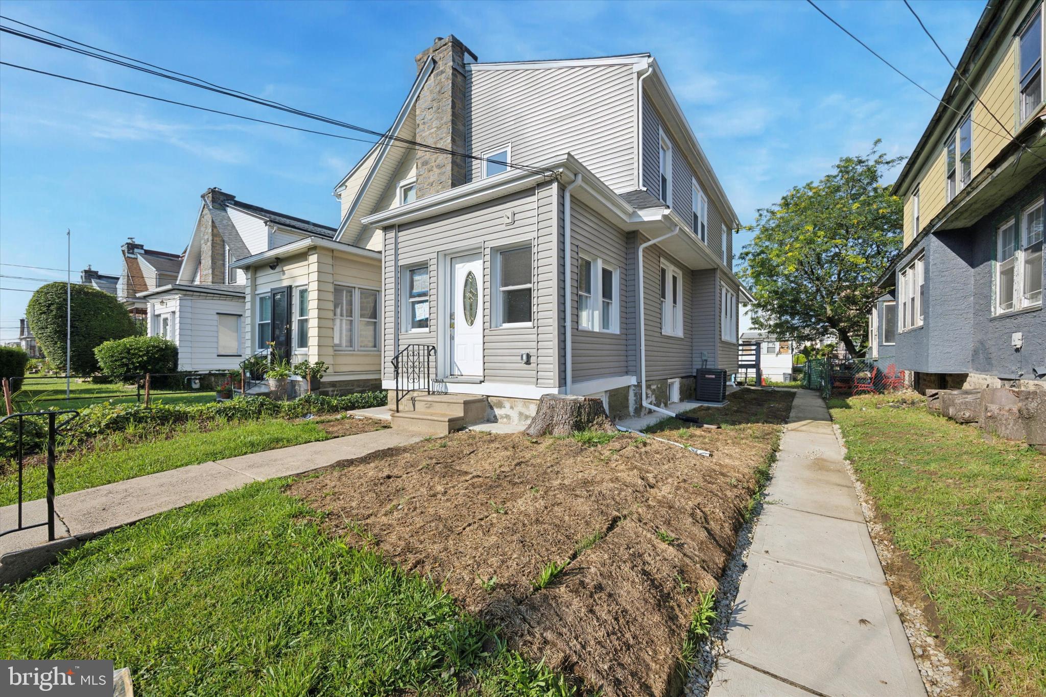 Welcome to 932 Bullock Ave. This twin house located in Yeadon is indeed a rare find and clearly shows the level of sophistication placed in the entire renovation of this home. This freshly renovated home has three bedrooms and two full bathrooms. The open space concept highlights the large living area and beautiful new kitchen. The Kitchen is equipped with brand-new stainless-steel appliances. Take note of the contemporary blue/gray color scheme and tiled backsplash. New modern style lighting throughout the home highlights the fresh color scheme and the elegant new premium wood flooring throughout. A highlight will surely be the finished basement with a full bathroom as well as the finished attic, which can be used as a fourth bedroom or storage room. Perfect for a man cave or a separate area for all hosting. There is also a private deck for hosting and leisure experiences. There is private driveway parking available in the back of the home. This home is fully renovated with a new water tank, heater, HVAC, windows, and a brand-new roof. Everything is new construction, which was fully permitted. This gem is waiting to be your forever home. Take a tour and see for yourself!