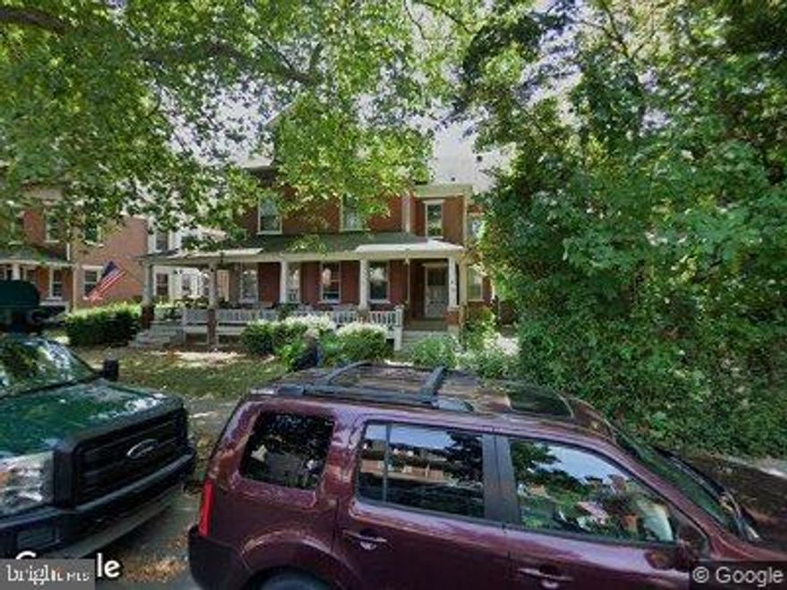 West Chester Borough: Not a student rental. Only 1 full-time designated student can reside here. Short walk to town and WCU. Huge 3 story 4/5 bedrooms 2 full bathrooms. 1 Full bathroom on the main level. 2 car off-street parking! Large front open porch, Large LR, DR, Updated kitchen, Den/ or rec-room area, Full bathroom with side-by-side laundry, exit out to rear fenced in yard with 2 car tandem parking along side the garage in the alley. 2nd floor 3 Lg bedrooms and a full bathroom. 3rd floor has 2 lg additional rooms. Only 4 people can reside here. However large rooms plenty of space. Pets are case by case basis. Please only inquire if total household gross monthly income is at least 2.5 times the rent, minimum of 2/3 months rent up-front, credit scores 650+ unless additional funds or co-signers. Photos are of a previous turnover. Updated photos coming. Very rare to find these size twins available in town.