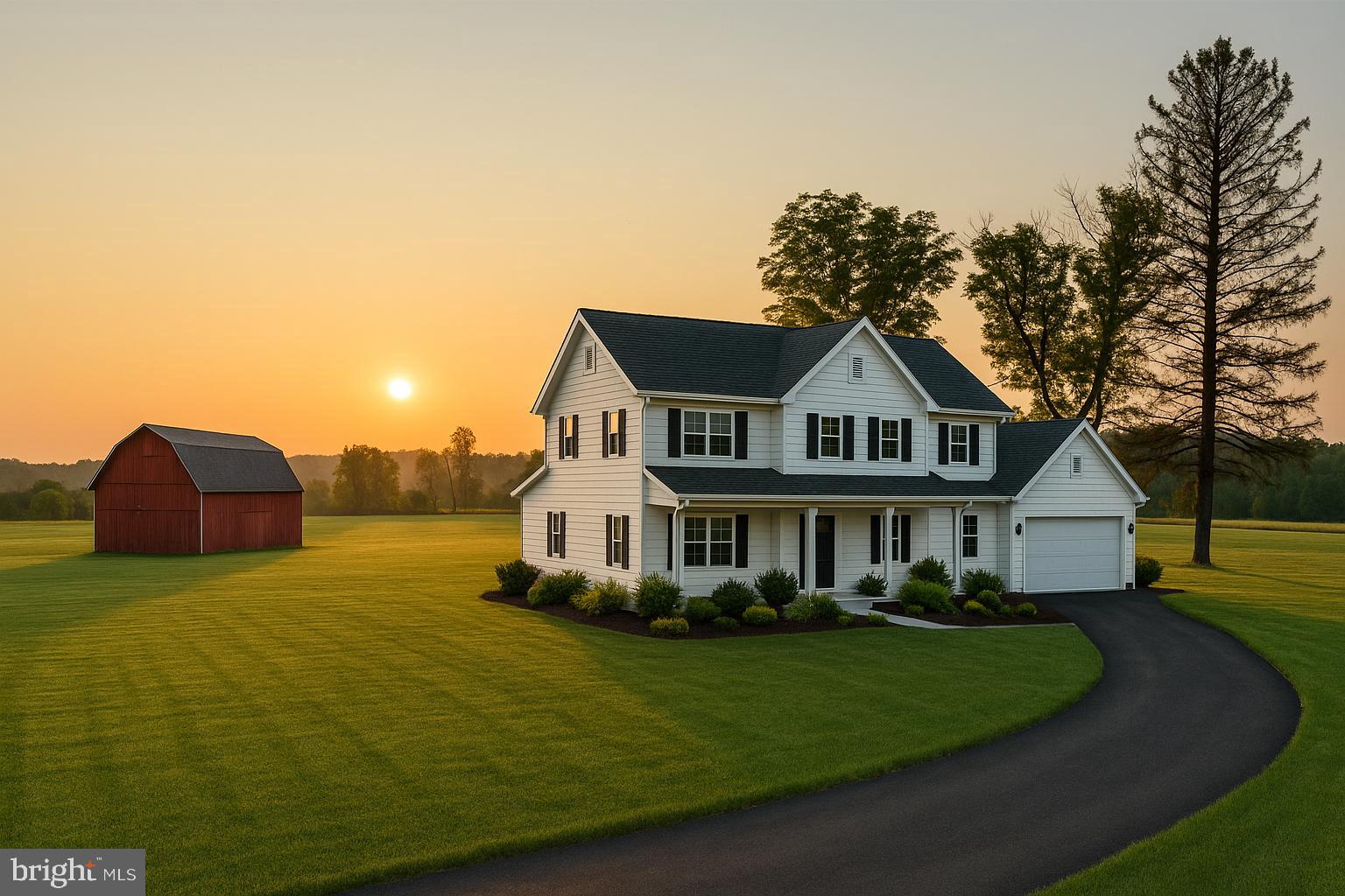 Nestled in a serene countryside setting, this exceptional 34± acre parcel offers the rare opportunity to create a private estate or luxury homestead with unparalleled natural beauty. Currently pristine farmland, the land boasts sweeping open fields, gently rolling terrain, and panoramic views that capture some of the most breathtaking sunsets you'll ever witness.
Whether you're envisioning a custom dream home, a sustainable farm, or a private retreat, this property provides both space and inspiration. With ample acreage, you’ll enjoy privacy, freedom, and the flexibility to design a lifestyle that reflects your highest aspirations. Highlights include: 34± acres of prime farmland with excellent soils, Elevated homesite options with dramatic sunset vistas, Ideal for equestrian, agricultural, or luxury residential use, Secluded and peaceful, yet within easy reach of modern conveniences, A blank canvas to build your dream estate.
This is more than land—it's a legacy in the making. Don’t miss this rare opportunity to secure one of the finest building lots in the region.