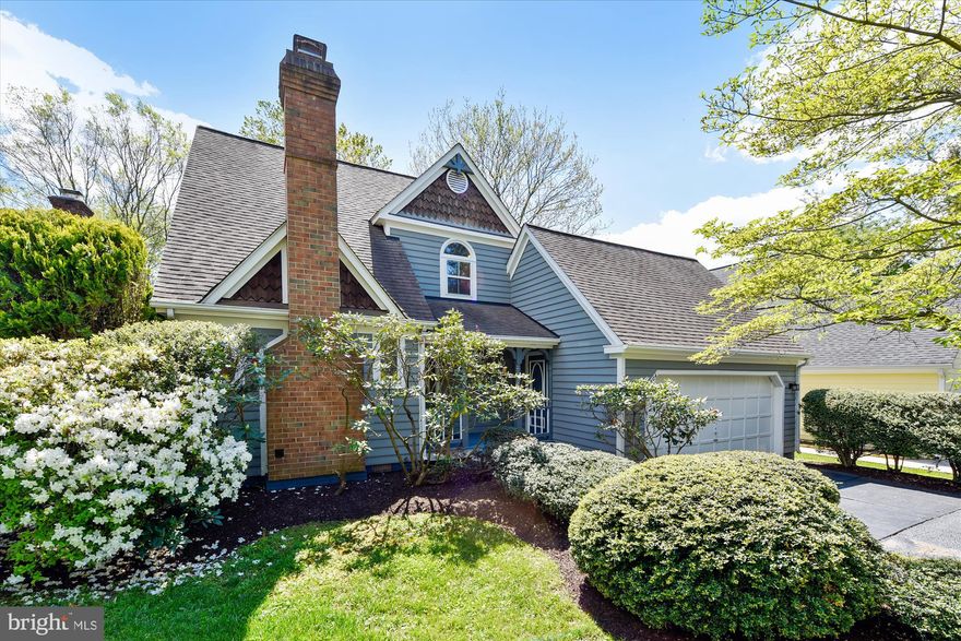 Location! Location! Location!Charming 3 bedroom 2 full bath home in downtown Leesburg's historic district. Situated in the Westgreen community, this home is convenient to shopping, dining, entertainment and history. The W&OD Trail is just around the corner and it's a quick hop to the Dulles Greenway and other commuter routes. Best of all, you have a protected view across Loudoun Street of beautiful Rock Spring Farm. This home offers a main floor master bedroom, completely updated master bath, new solid hickory hardwood floors throughout the house, new kitchen with quartz counter tops, Shaker style cabinets, breakfast bar and stainless steel appliances. The upper level offers 2 additional bedrooms with ample closet space and completely updated hall bath. Living room features a wood burning fireplace and provides plenty of room for relaxing or entertaining. The deck can be accessed form either the dining area or master bedroom and offers the perfect spot to enjoy your morning coffee, evening wine or dining alfresco. The 2 car garage and driveway provide plenty of  off street parking.  Truly a gem.....won't last long.