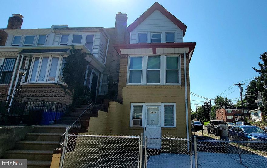 Investor Alert! Lawncrest Corner Triplex  with Separate utilities includes Ground floor unit w/ Livingroom, kitchen, 2 additional rooms and full bath. 1st floor has spacious 1 BR unit with sun porch, Livingroom,  kitchen and bath. 2nd floor is also a 1 B/r w/ kitchen and Livingroom.  Great opportunity for investor or Owner Occupant looking to off set expenses!