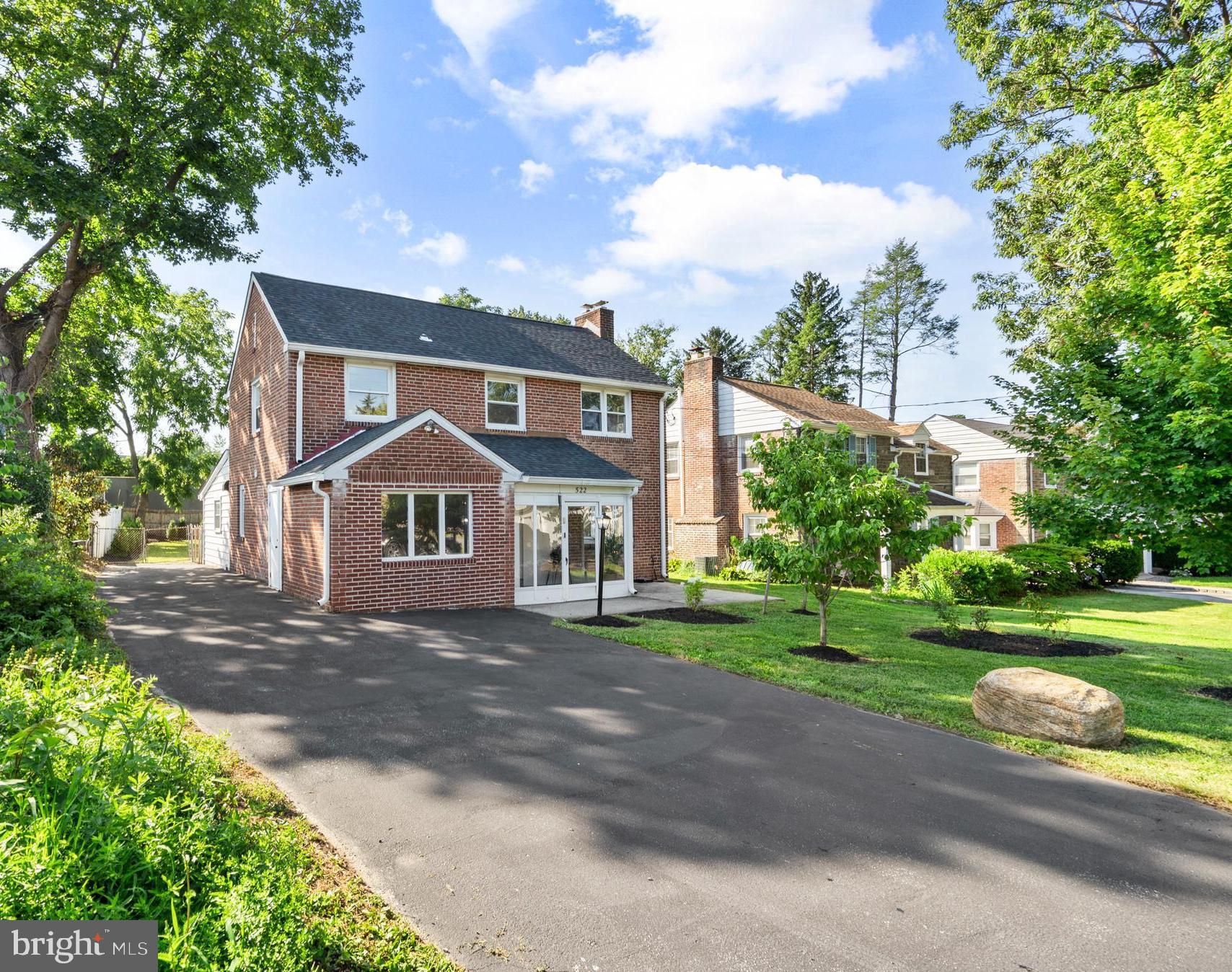 Welcome to 522 S Woodbine Ave, Penn Valley, PA 19072 – A Spacious, Versatile Home in a Prime Walkable Location!
Located just a short stroll from the heart of Narberth, with its charming shops, restaurants, and community amenities, this spacious 6-bedroom, 3-bathroom home offers flexible living space and timeless appeal in the award-winning Lower Merion School District.
Set on a quiet, tree-lined block, this home boasts a traditional floor plan and sits on a generous lot with both a large front and fenced-in rear yard; perfect for outdoor entertaining, gardening, or play. The newly planted evergreens will soon provide added privacy and greenery year-round.
Inside, the main floor features hardwood floors and a bright, enclosed front porch, ideal for morning coffee or evening relaxation. The main kitchen is large and well-appointed with newer stainless steel appliances, granite countertops, ample cabinetry, and a charming spiral staircase leading to the upper level. A full bathroom with a stall shower is conveniently located on the main floor.
One of the home's most versatile features is the main-level in-law or au pair suite, complete with its own full bathroom, two bedrooms, and a second kitchen. This area can also serve as a home office, den, or guest suite. (Note: The second kitchen requires a stove and sink to be fully functional or can be reimagined for other uses.)
Upstairs, you'll find four additional bedrooms, including a spacious primary suite with both a walk-in and a reach-in closet. The newly renovated full bathroom on this level features luxurious heated floors for added comfort. Each additional bedroom includes ample closet space and natural light.
Additional highlights include:
-Hardwood floors on the main and upper levels
-Central A/C and forced air heating
-Newer roof and updated electrical system
-Unfinished basement with a newer sump pump and drainage system
-Carport/ garage space in the rear yard
-Exceptional walkability with suburban tranquility
Do not miss this rare opportunity to enjoy flexible living in a highly sought-after neighborhood. Whether you're looking for multigenerational potential, work-from-home space, or simply a well-cared-for home with room to grow- 522 S Woodbine Ave checks all the boxes.