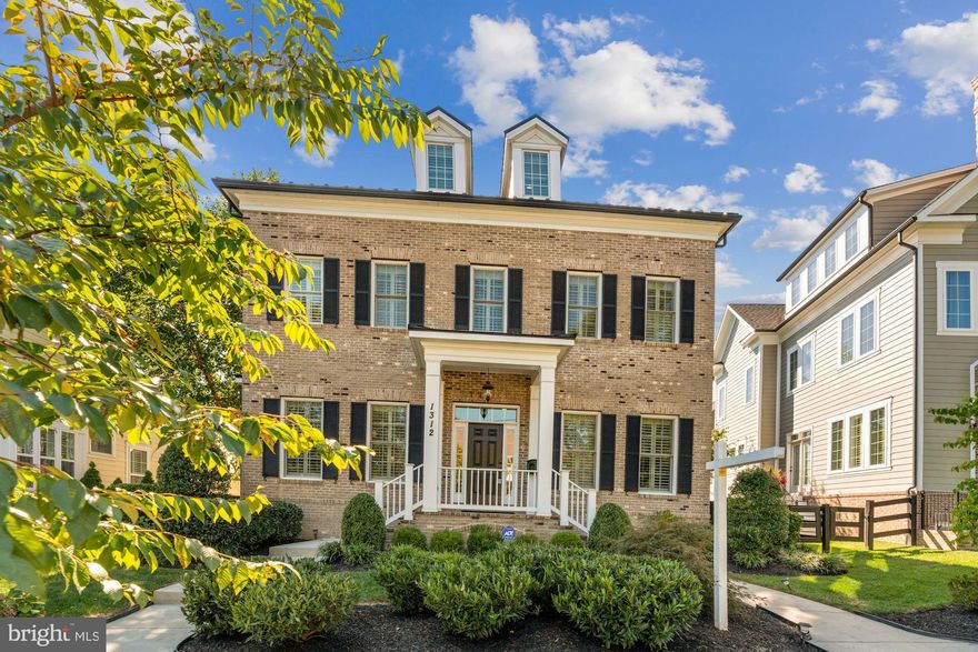 Close to Ballston metro, Virginia hospital, W&OD trail, parks, & Amazon HQ2. Better than new home with custom features on Premium lot. Private drive area for bikes, scooters, chalk art etc. is the heart of the community. All rooms with custom plantation shutters, moldings, & built ins. Gourmet Kitchen with granite counters, floor to ceiling maple cabinetry, tile backsplash, cooking island, walk in pantry & mudroom adjoins cozy family room with gas fireplace, french door to covered porch & gas fireplace for year round entertaining. Breakfast room with seating for eight all with  hardwood floors thru out. Gorgeous library makes working from home a joy. Luxury master suite with hardwood floors, double walk in closets, & master bath with soaking tub, separate shower, linen closet, hidden toilet, & double sinks. Walk out to screened in porch for your morning coffee! Laundry room on Upper level with custom cabinets and laundry sink. Finished lower level with full windows, rec room with 3rd gas fireplace, game area, 6th bedroom with walk in closet and full bath. Separate 2 car garage with loft for storage, play area, office, etc. Outdoor space with sprinkler system & extensive landscaping. HOA to include lawn cutting and snow removal. Shoe covers provided to all that visit. One group at a time. Thank you!