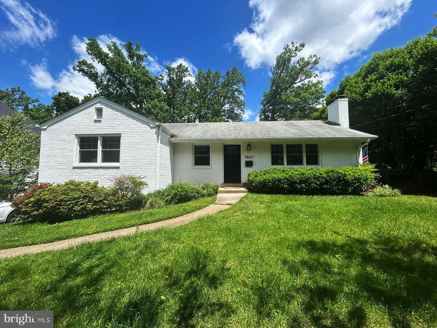 Welcome to this fantastic single-family rambler nestled in the highly desirable Chesterbrook Park community. Situated on a beautifully flat, over 12,000 square foot lot, this home combines modern updates with classic comfort in an unbeatable location. Step inside to an open-concept main level with gleaming hardwood floors throughout and a freshly repainted interior. The heart of the home is the updated kitchen, complete with a gas stove, vented hood, and stylish finishes—perfect for entertaining or everyday living.

The main floor features three well-sized bedrooms, including a spacious primary suite with a newly remodeled en suite bath. An additional full bath in the hallway serves the remaining bedrooms. (Note: Photos are dated; several light fixtures have since been upgraded.)

The fully above-grade lower level offers an abundance of natural light through oversized windows and elegant French doors. This versatile space includes a large additional bedroom, a renovated full bathroom, a sprawling recreation room, and a flexible garage/storage area—ideal for guests, hobbies, or working from home.

Pet owners will love the massive, fenced-in backyard, offering privacy and plenty of room to play. The extra-long driveway accommodates up to four cars, with ample street parking available for visitors.

Don’t miss this exceptional opportunity to own a move-in-ready home on one of the best lots in Chesterbrook Park!