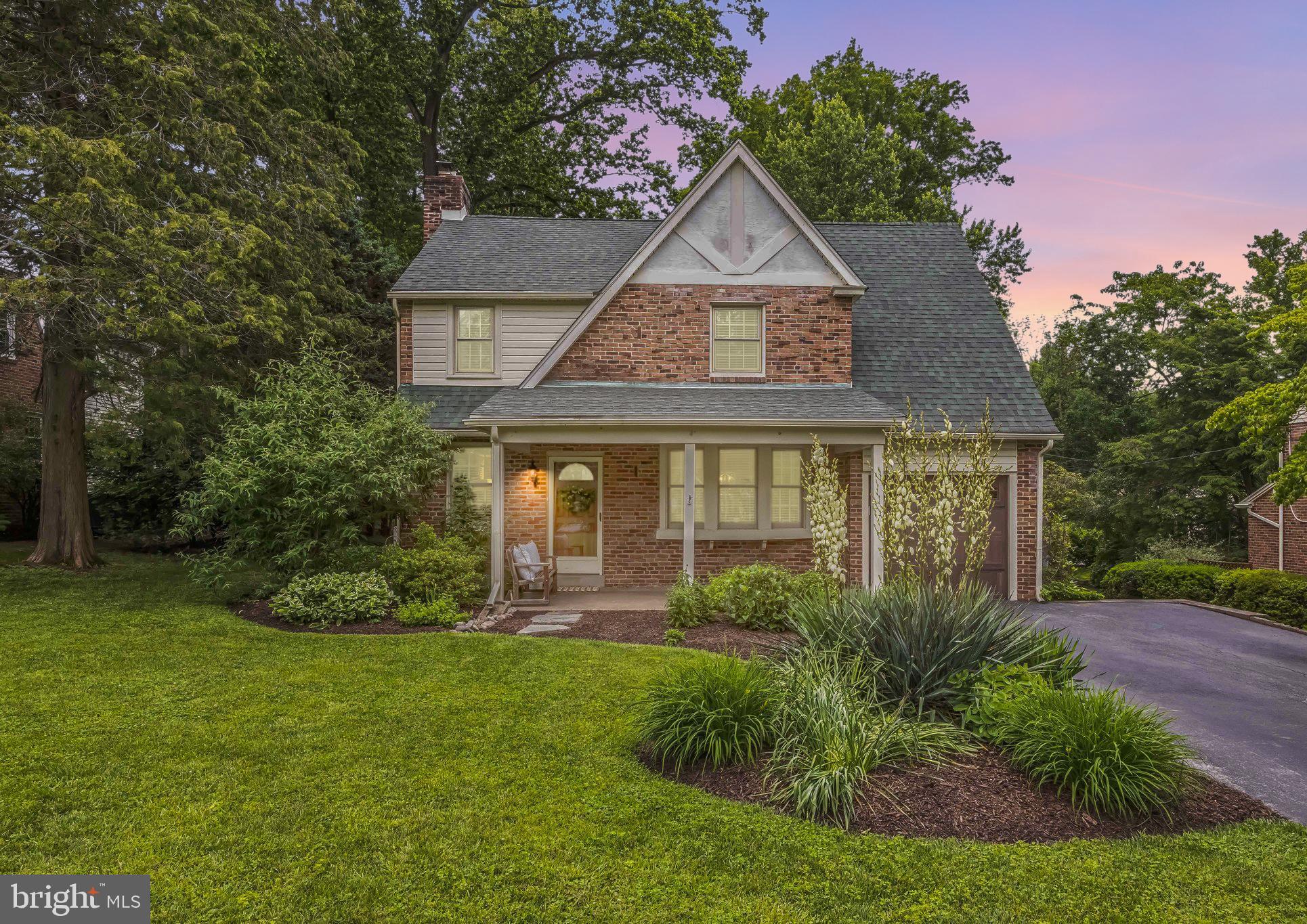 Welcome home to 727 Hemlock Road – an absolutely stunning 4 bedroom, 2 ½ bathroom updated brick Colonial on a beautifully landscaped 1/3-acre level lot. Located in the sought-after Pine Ridge neighborhood in the Wallingford Swarthmore School District, and just a stone's throw to Media Borough. This spacious, well-designed home features a two-story family room and primary bedroom expansion, generously sized rooms, hardwood flooring throughout most of the home, finished lower level and gorgeous outdoor living spaces. Enter from the lovely covered front porch to the living room with a wood-burning fireplace – the perfect spot to relax after a long day. Continue to the dining room with crown molding and a beautiful triple window. A few steps later and you've reached the heart of the home, where the spacious kitchen flows seamlessly into the warm and inviting family room. The kitchen boasts a large center island with bar seating, wood cabinets, sleek granite counter tops, and stainless appliances. The adjoining eat-in area provides a view of the sprawling backyard and has French doors to the deck. Whether you're hosting guests or enjoying a quiet night in, this open layout offers the ideal balance of function and style. From the family room head to the large, enclosed screened porch where you can enjoy an al fresco meal! A tucked away powder room completes this floor. Upstairs discover the amazing 34 X15 foot primary suite that features a cathedral ceiling, skylights, 2 closets, and additional space for an office. It has a spacious full bathroom that can also be accessed from the hallway. The 2nd bedroom can serve as a guest suite - it has hardwood floors and a vintage step-up en-suite with a shower. The additional 2 bedrooms are very large and have great closet space and hardwood floors. The finished lower level of the home with egress is about 400 sf and currently serves as a 2nd family room. The laundry and utilities are located here as well. Living in Pine Ridge offers the perfect balance of small-town charm and accessibility to nearby cities and attractions. The neighborhood is known for its beautiful natural surroundings, walking trail to Smedley Park, and Pine Ridge Trolley depot. Close enough to stroll to downtown Media and all the borough has to offer, including fantastic restaurants and shopping, seasonal parades, Dining Under the Stars, and more. Residents can enjoy the convenience of quick access to I-476, and I-95 to Philadelphia and the airport.