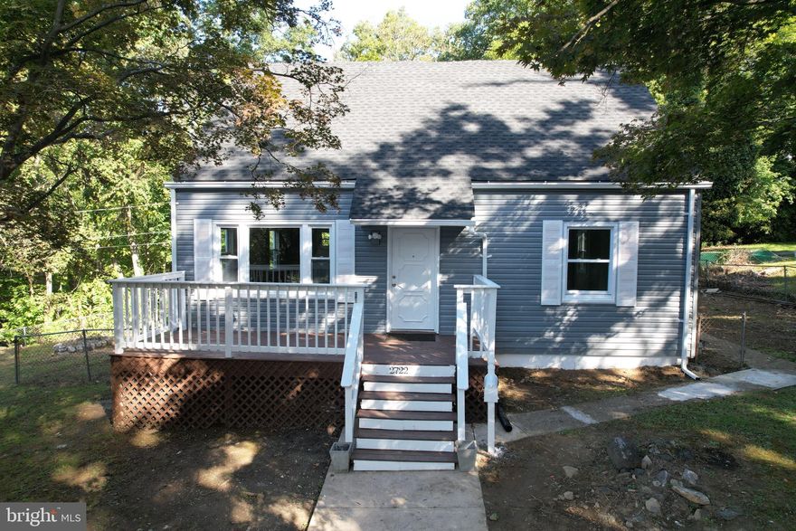 Bright and Airy 5 Bedroom, 3 1/2 full bath home available in the popular Gwynndale community! This 2300 total finished square foot home with a large yard backed to wood and stream has been meticulously upgraded. It offers an open floor concept from the moment you step into the entrance. The Living room and Dining room flow effortlessly into the large gourmet Kitchen with a large kitchen island. The updated Kitchen offers corian countertops, New upgraded Stainless Steel appliances, and Recessed Lights. Luxury vinyl planks throughout the whole house, Be amazed with a generous size 1st floor master suite with its own sitting and bedroom combo with a double sink luxurious shower. This home does not disappoint! The finished Lower Level offers an open floor plan with a plethora of possibilities to suit your needs... Theater/Exercise /Office/Play areas? Mix it up and Enjoy! There are 2  Spacious Bedrooms in the lower level and also an additional extra space/den suitable for office or storage needs. Other features of this property include an updated new roof and HVAC Systems. Welcome Home!