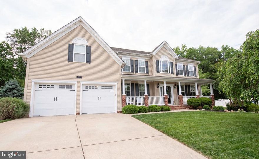 Beautiful home located in the premiere neighborhood of Leonard's Grant. Boasting over 5000 square feet of finished living space which includes 5 bedrooms and 4 bathrooms. This home sits on a rare cul-de-sac lot that backs to trees.  Extremely private backyard with a large deck, patio, shed, zip-line for the kids, and fenced in yard while still having plenty of room for relaxation, activities, or even a future pool if you
desire. The entire yard is also maintained by an underground sprinkler system. The main
level features a gourmet kitchen with maple wood cabinets, brand new tile backsplash,
brand new marble countertops, and a large island for meal preparation and entertaining.
The kitchen flows seamlessly into the dining area and family room, creating a perfect space
for gatherings with family and friends. New luxury vinyl plank floors cover nearly the entire
main and upper level of the home. The family room has a renovated fireplace with new
custom tile, mantel, and trim work. The main level bathroom was just renovated as well.
Access to the upper level is provided at the front foyer stairs or the kitchen staircase. The
railings and flooring on both staircases and the catwalk have been remodeled. The upper
level of the home is where you will find the spacious bedrooms and bathrooms. The
primary suite is a true retreat, with a luxurious en-suite bathroom featuring a soaking tub,
huge tile shower, and dual vanities. Three additional bedrooms and a renovated bathroom
with a double vanity provide plenty of space for family members. The lower level features a
spacious open rec area, a large storage/utility room, and a separate theater room for
relaxation and entertainment. Additionally, your guests will be comfortable with their own
bedroom and bathroom. The lower level also contains a multi-stage water filtration system
to maintain perfect water quality and endless hot water with the tankless water heater.
Exclusive neighborhood amenities like a Trolley service to downtown Leonardtown to enjoy
the waterfront, restaurants, and entertainment! The neighborhood also contains a a private
pool, a clubhouse, a top-rated elementary school, and public library adjacent to the school.