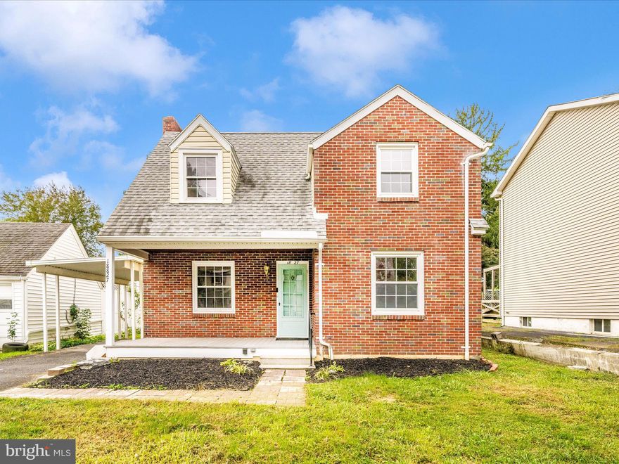 Location! Location! Location!  Adorable Cape Cod located in sought after Fountain Head just waiting for you!  First floor boasts a large  Living Room with fireplace, a cozy Dining Room and light filled kitchen.  Upper level has 3 bedrooms and 1 bath with hardwood floors under the new carpet.  Attic and basement both provide additional storage.  Front porch and new deck are perfect for relaxing!  No City Taxes...professional pictures are coming.